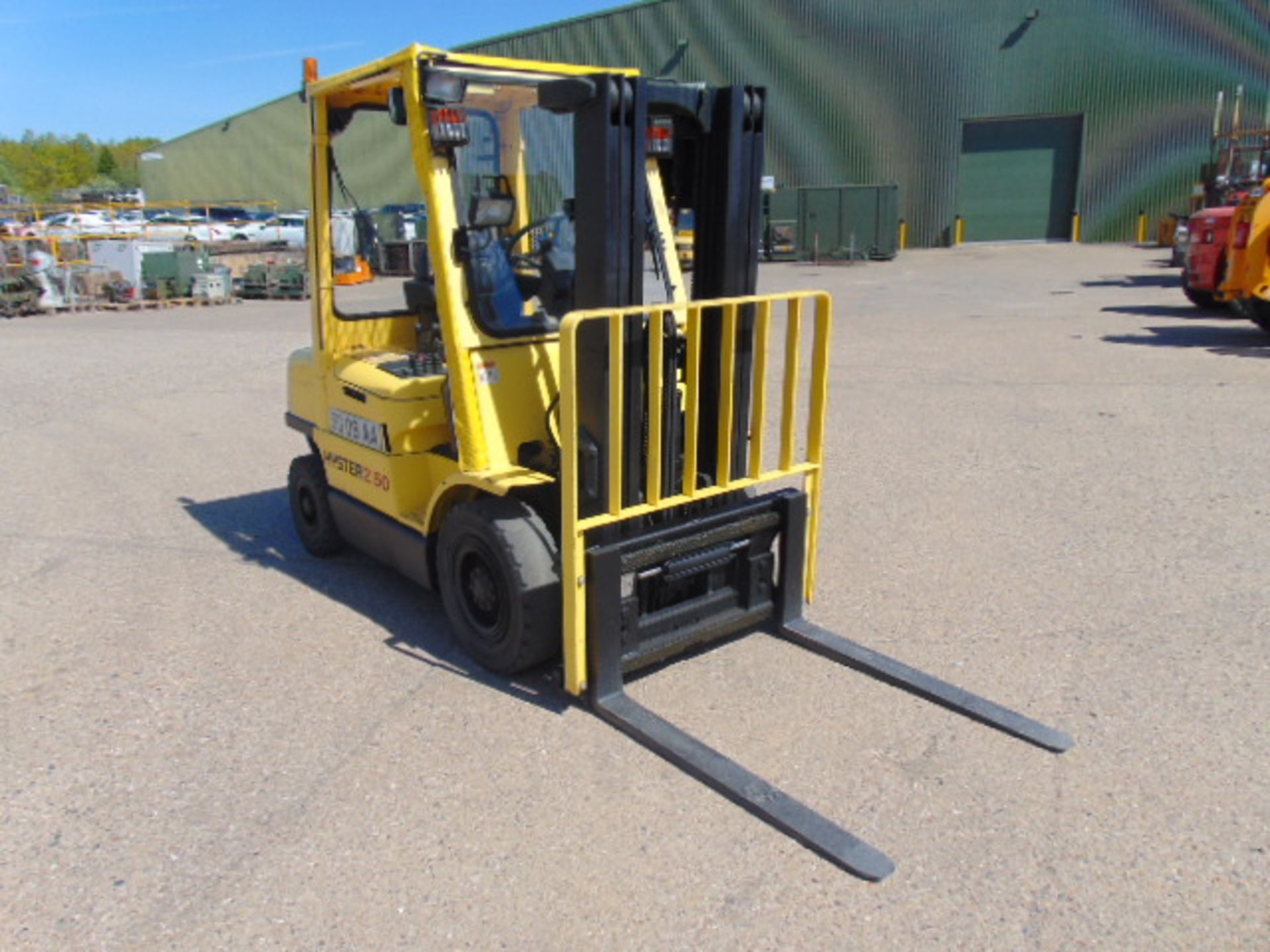 Hyster 2.50 Class C, Zone 2 Protected Diesel Forklift ONLY 763.4 hours!! - Image 2 of 29