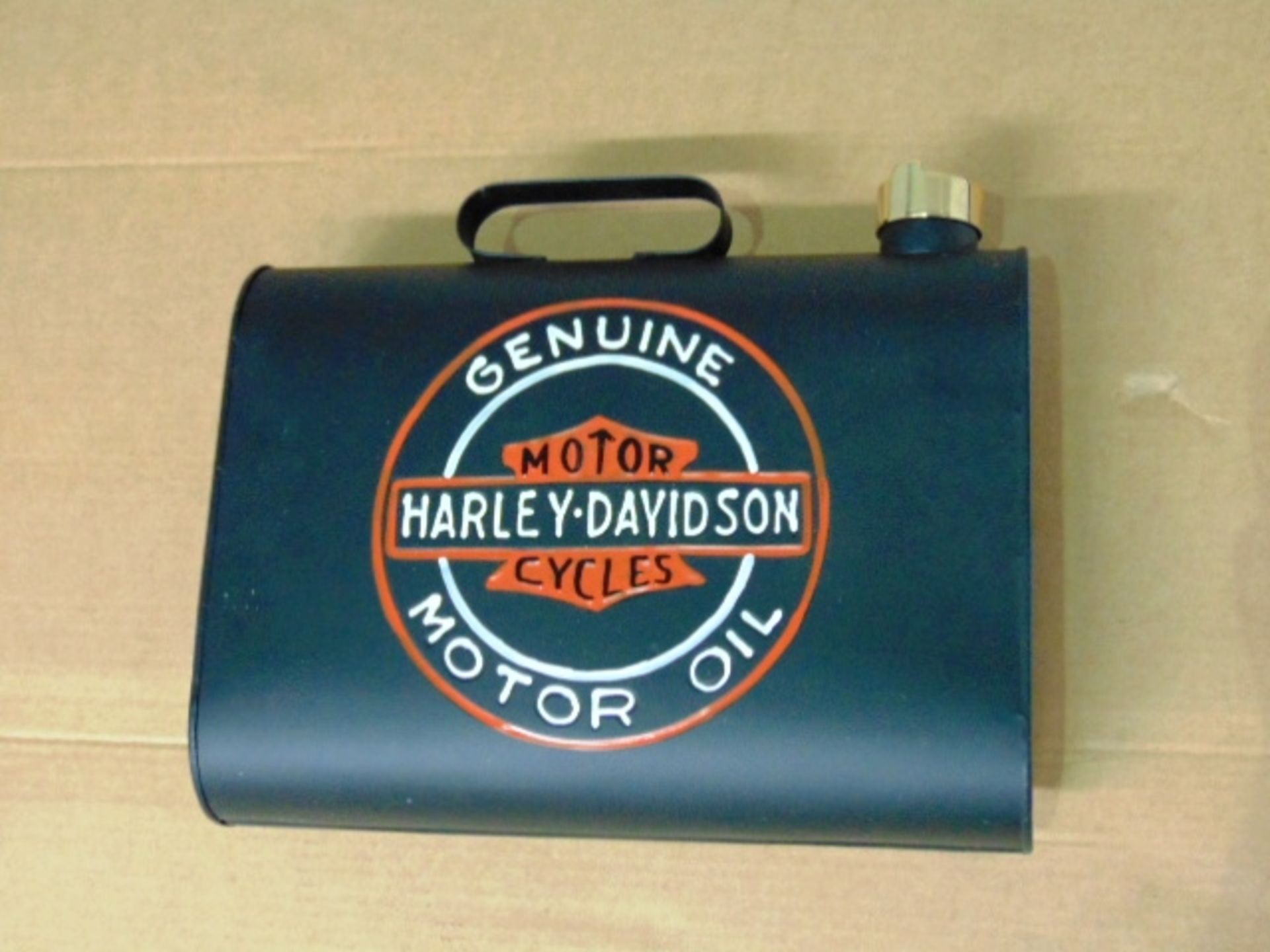 Harley Davidson Branded Slimline Oil Can