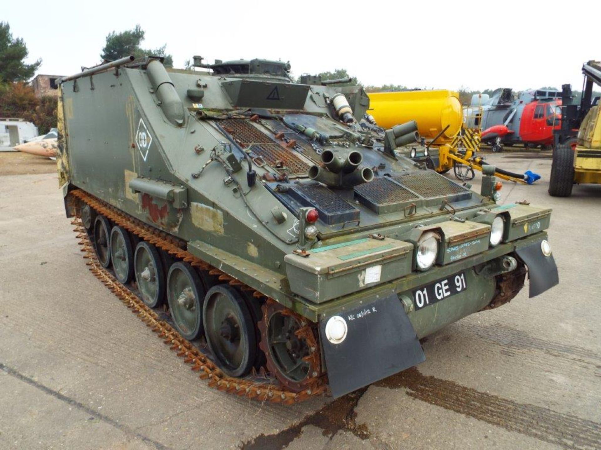 CVRT (Combat Vehicle Reconnaissance Tracked) FV105 Sultan Armoured Personnel Carrier