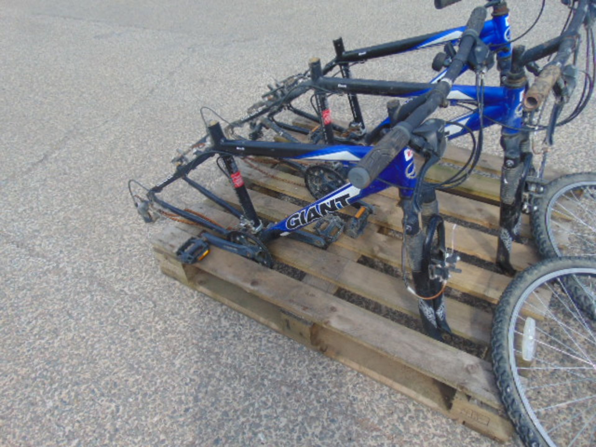 3 x Giant Alluxx 6000 Series Bike Frames with Forks, 2 x wheels etc - Image 4 of 9