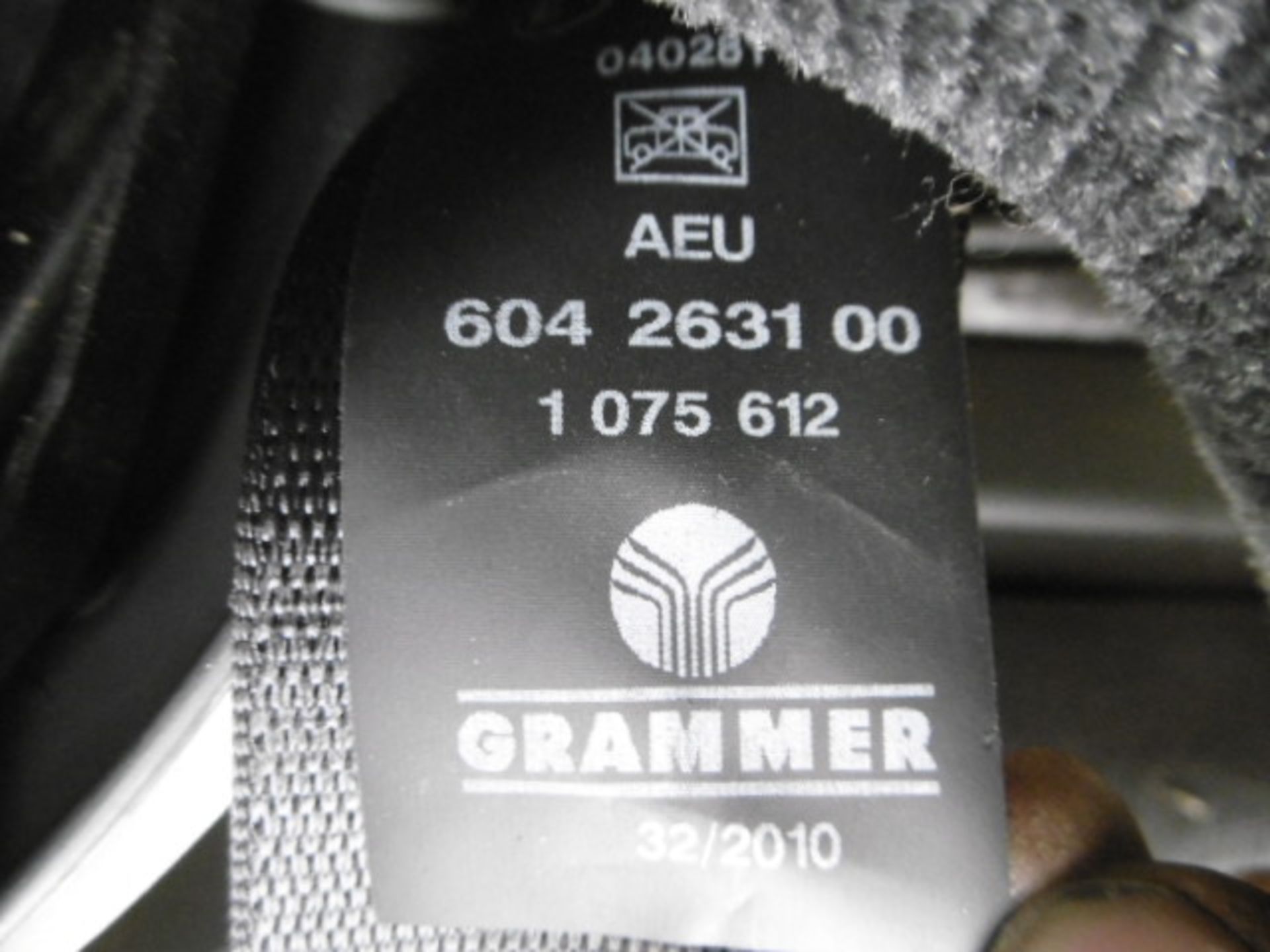 2 x Grammer Vehicle Operators Seats - Image 7 of 7
