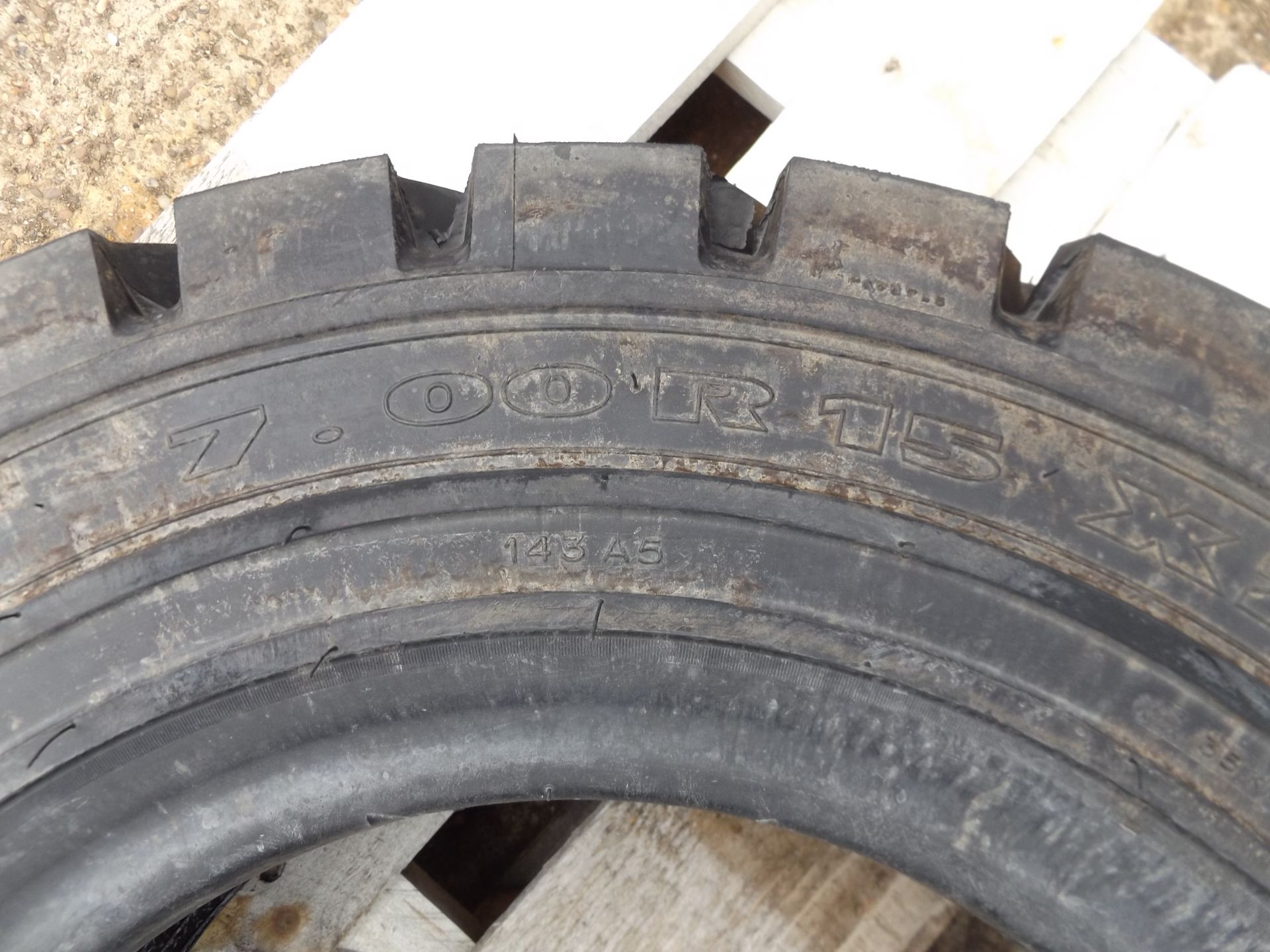 1 x Michelin Stabil'X XZM 7.00 R15 Tyre - Bild 4 aus 7