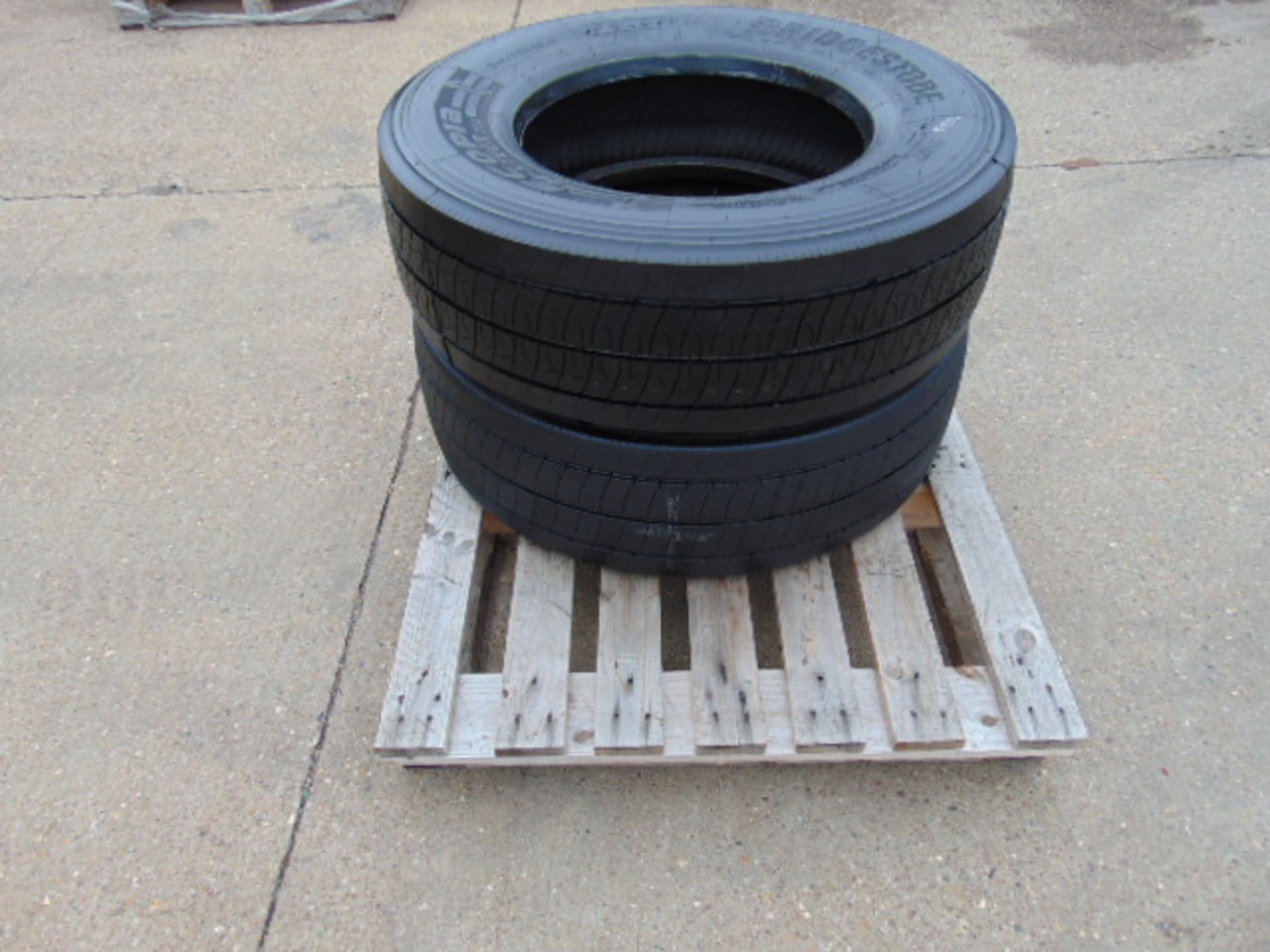 2 x Bridgestone Ecopla H-Steer 325/70 R 22.5 Tyres - Image 5 of 5