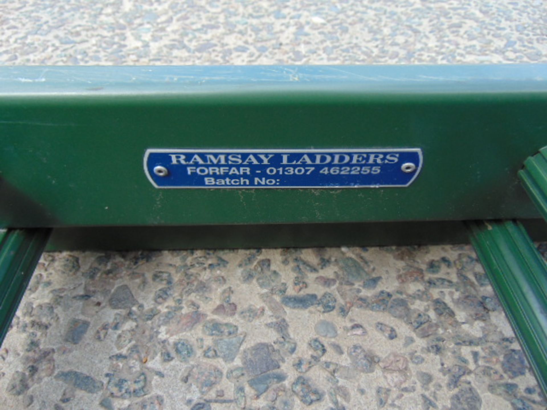 Ramsay 3.7m 2 Section Aluminium Ladder - Image 5 of 6