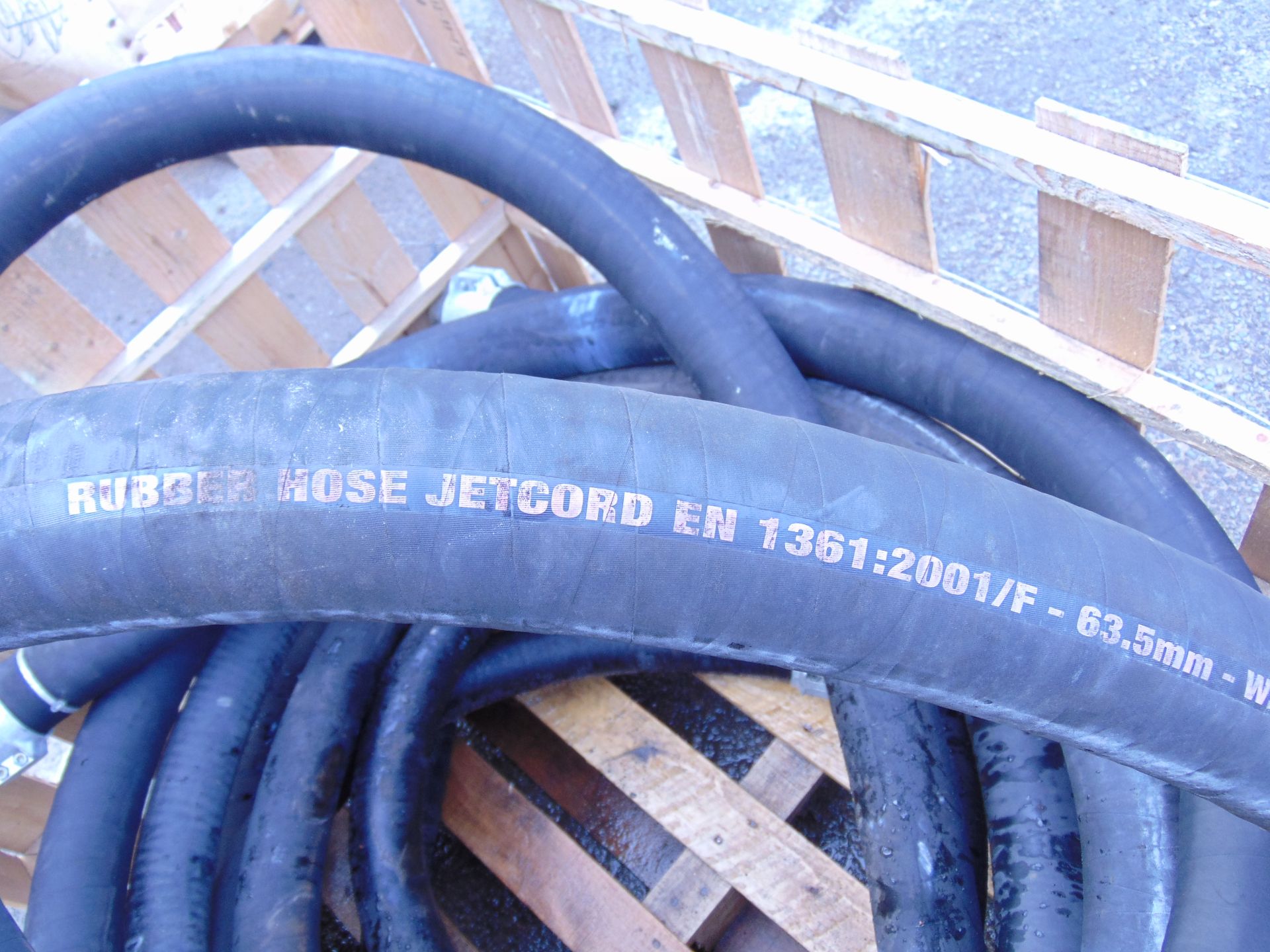 Stillage of Jetcord Rubber Hoses 63.5mm/20 Bar - Image 5 of 6