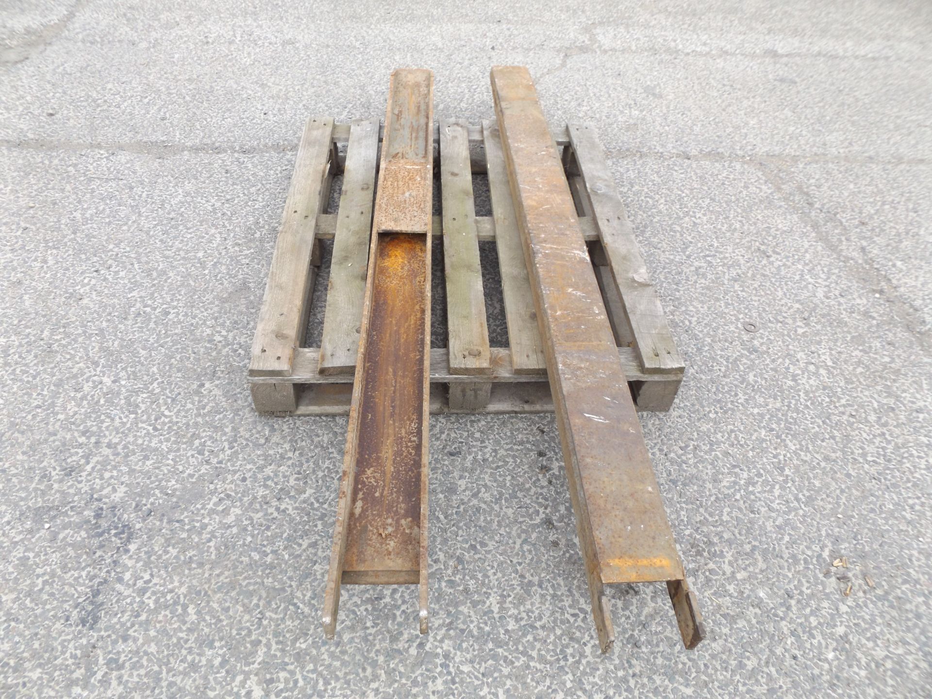 2 x Forklift Tine Extensions - Bild 2 aus 3