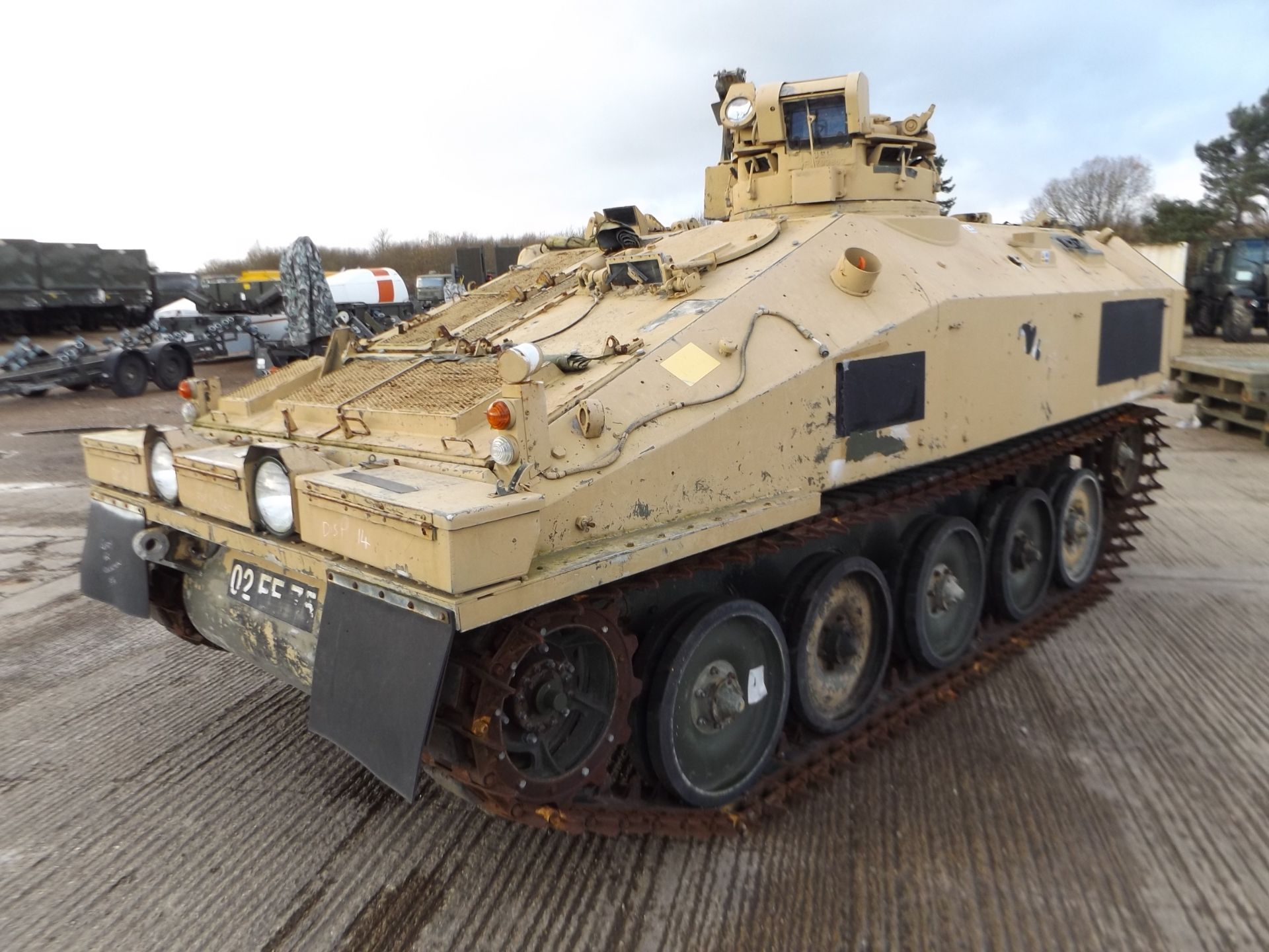 Dieselised CVRT (Combat Vehicle Reconnaissance Tracked) Spartan Armoured Personnel Carrier - Image 3 of 21