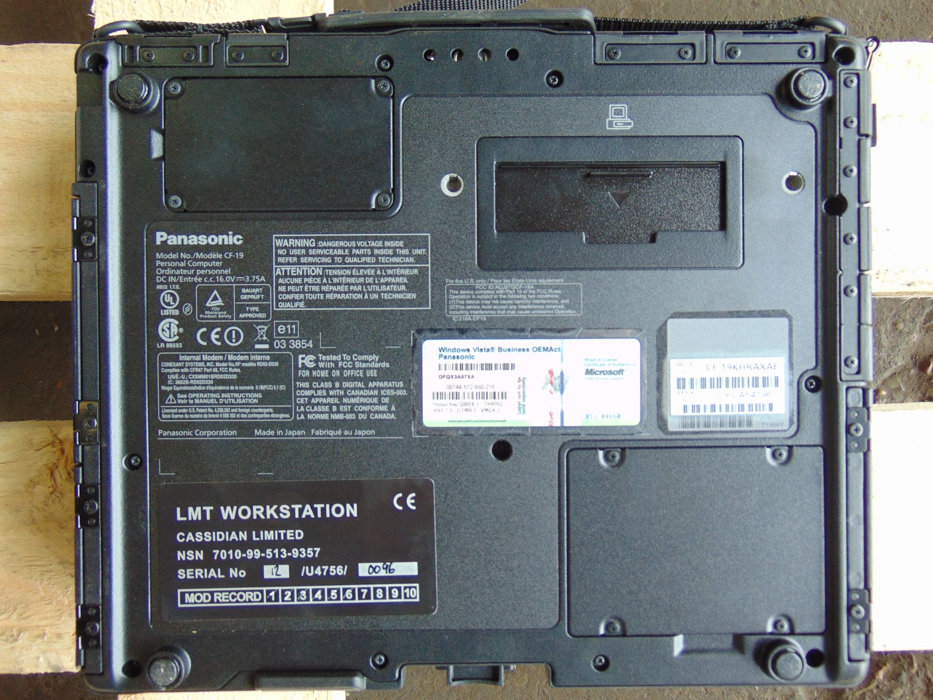 Panasonic CF-19 Toughbook Laptop - Image 7 of 13