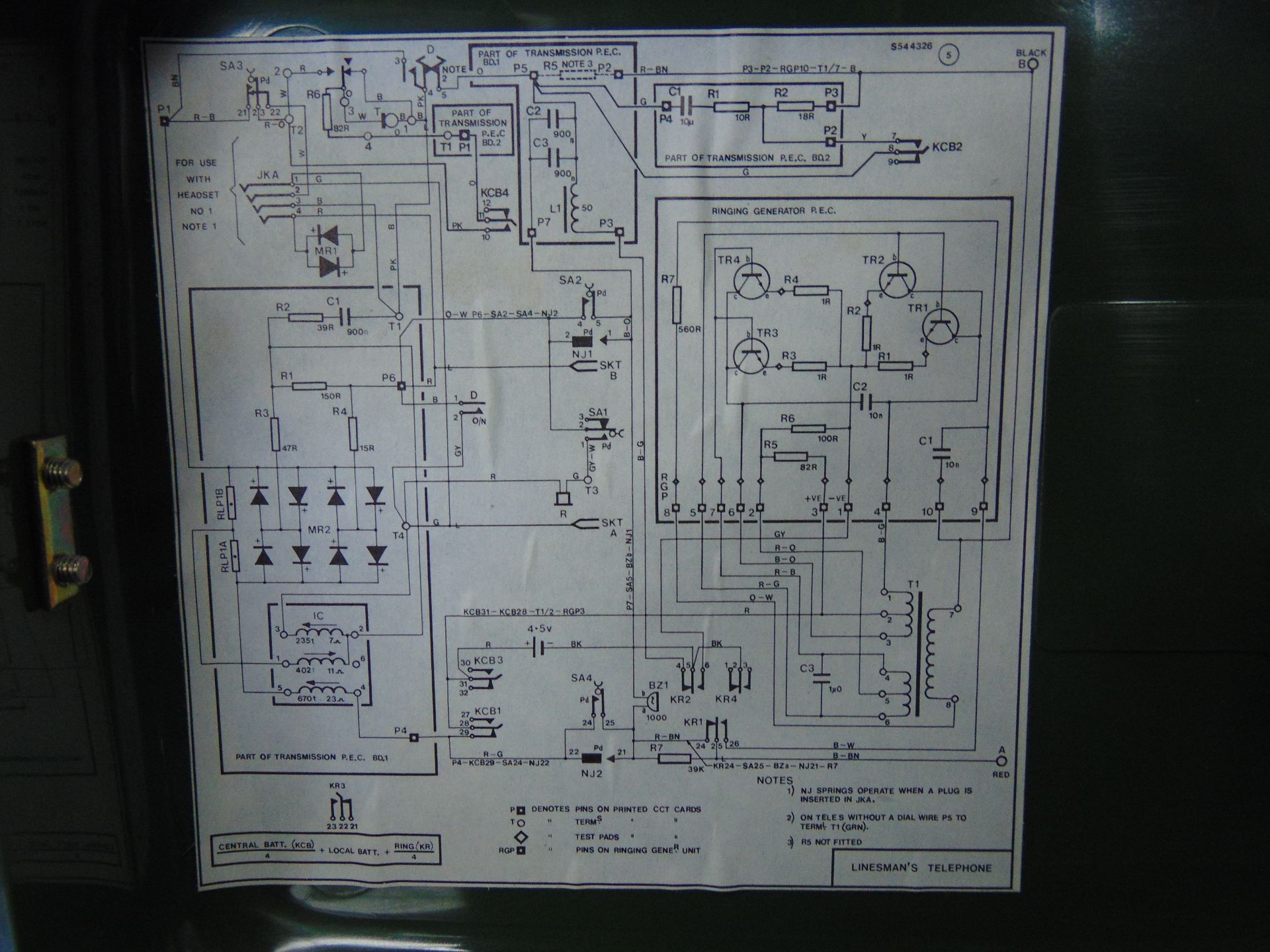 2 x PTC 405 Field Telephones - Image 3 of 4