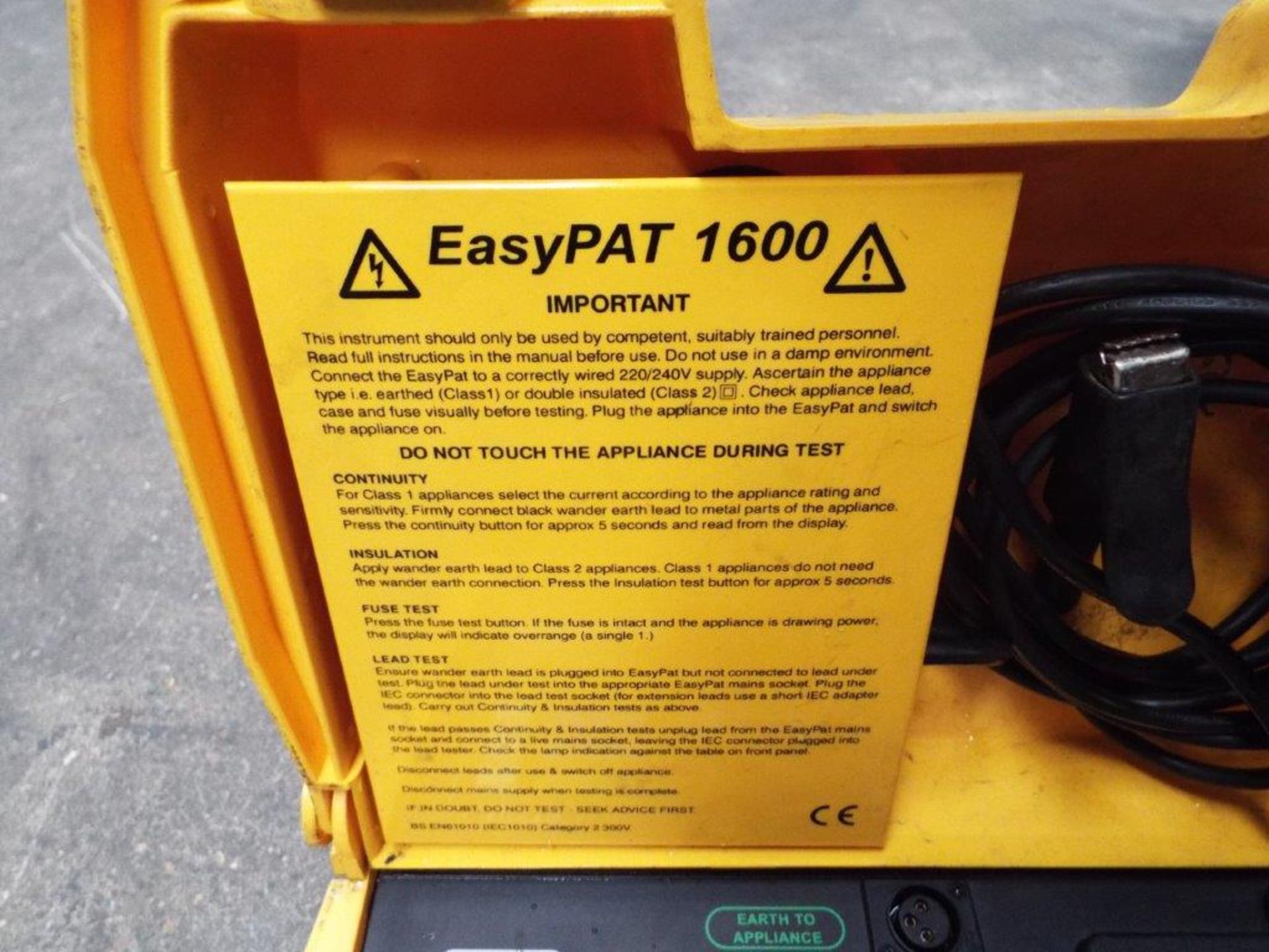 Martindale Easypat 1600 PAT Tester - Image 4 of 7