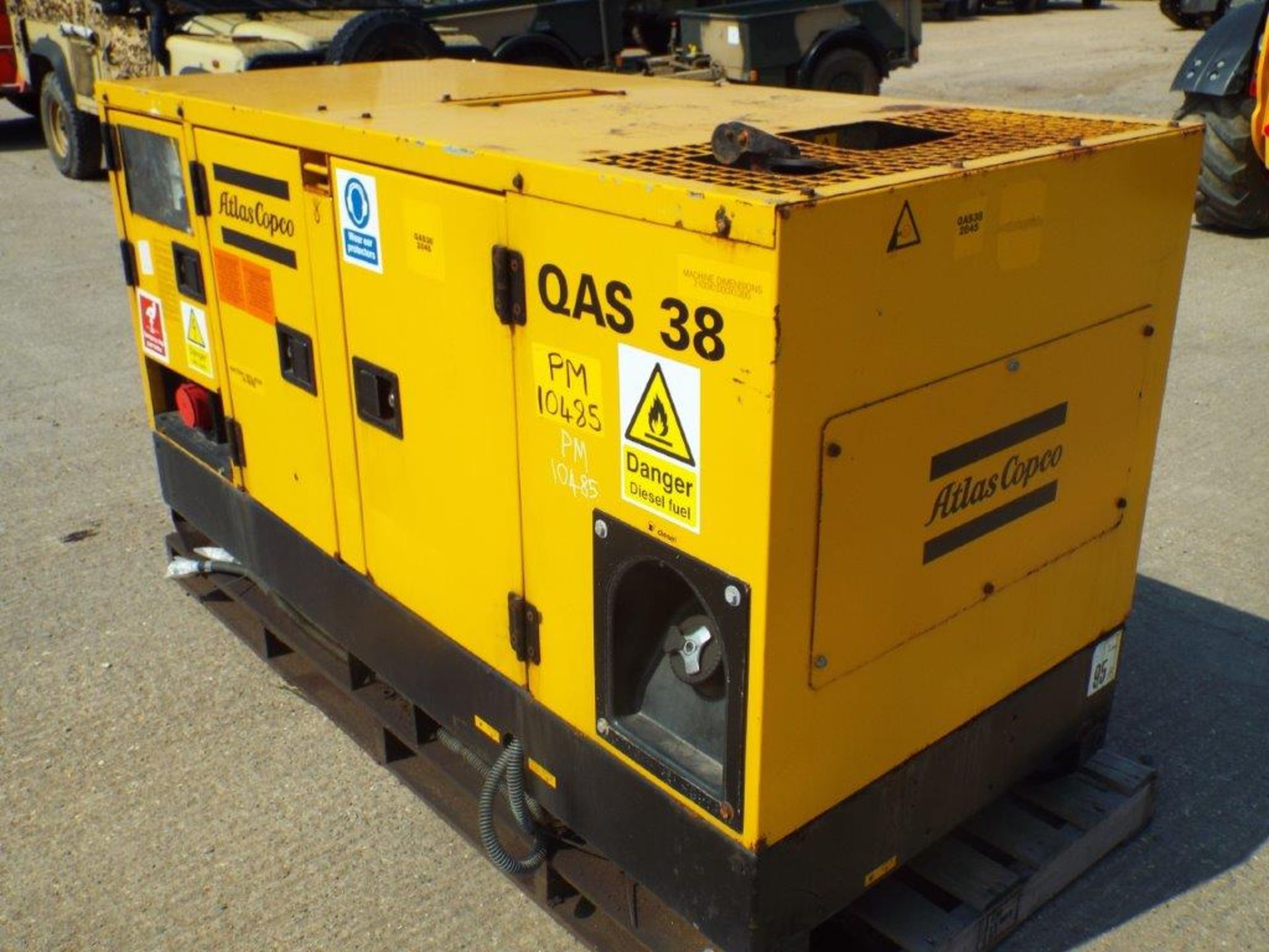 Atlas Copco 40 KVA 3 Phase Diesel Generator Set - Image 6 of 22