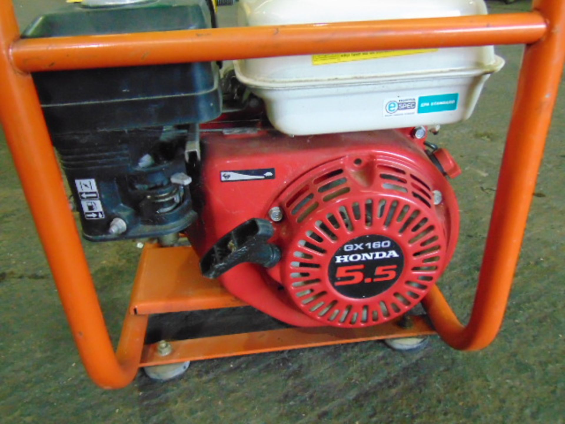 SEH-80X Honda Powered Koshin Water Pump - Image 6 of 8