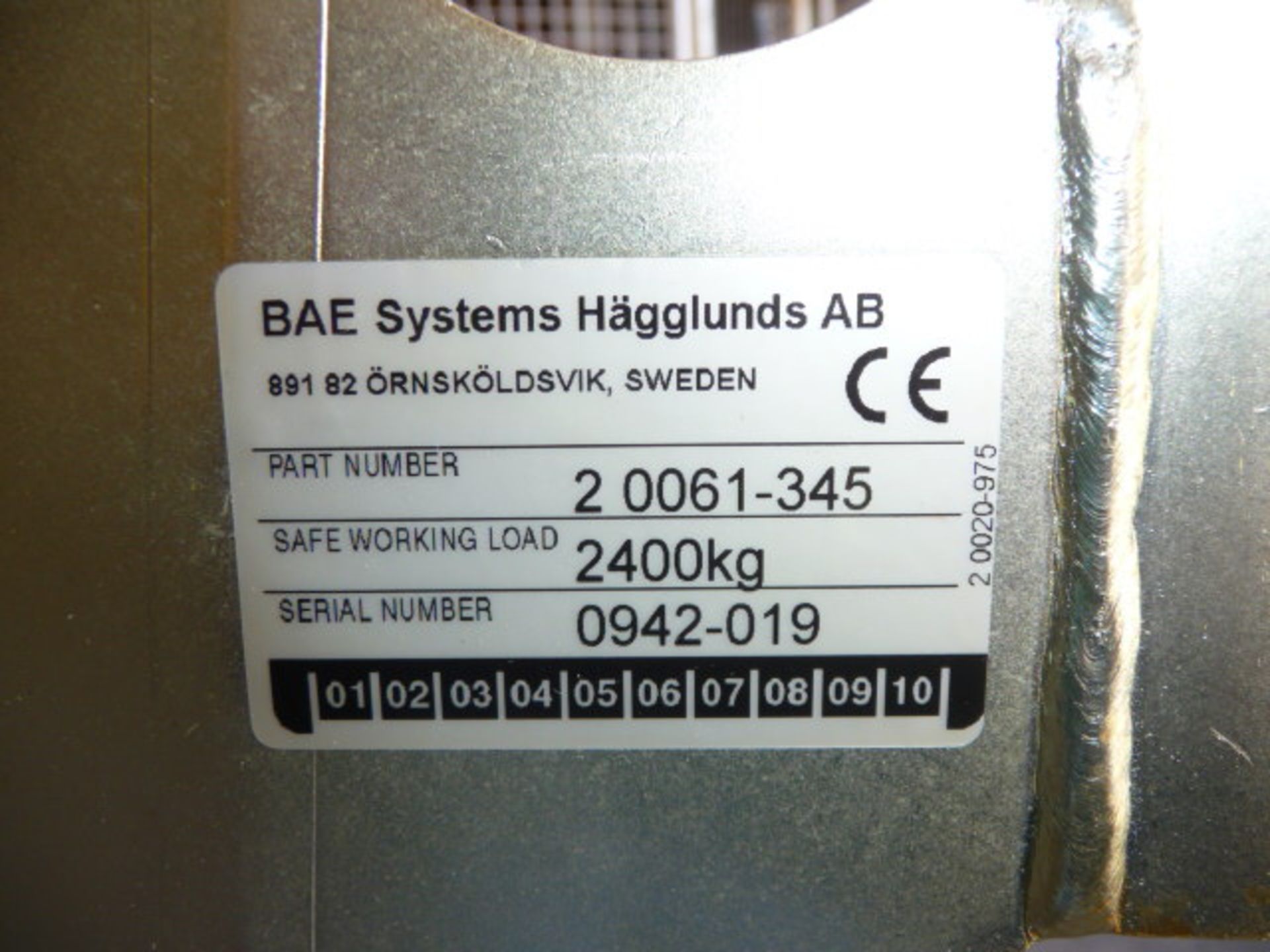 Hagglunds BV 2400kg High Lift Jack - Bild 4 aus 4