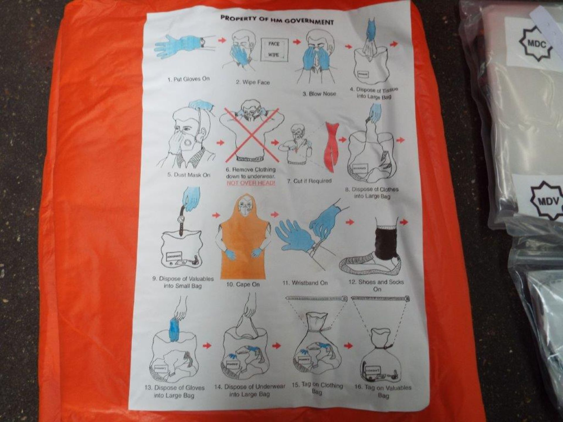 50 x Dis Robe Decontamination Kits - Image 3 of 9
