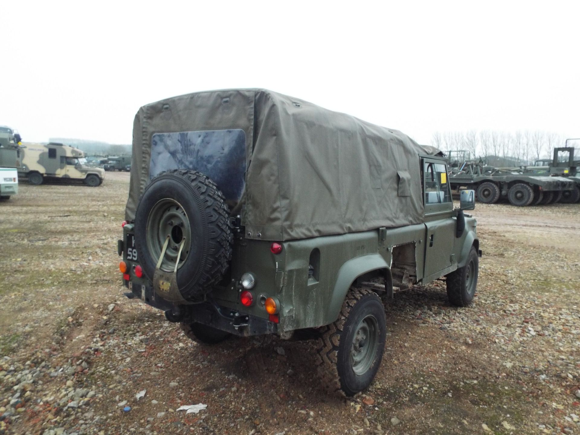 Military Specification LHD Land Rover Wolf 110 Soft Top - Image 7 of 23