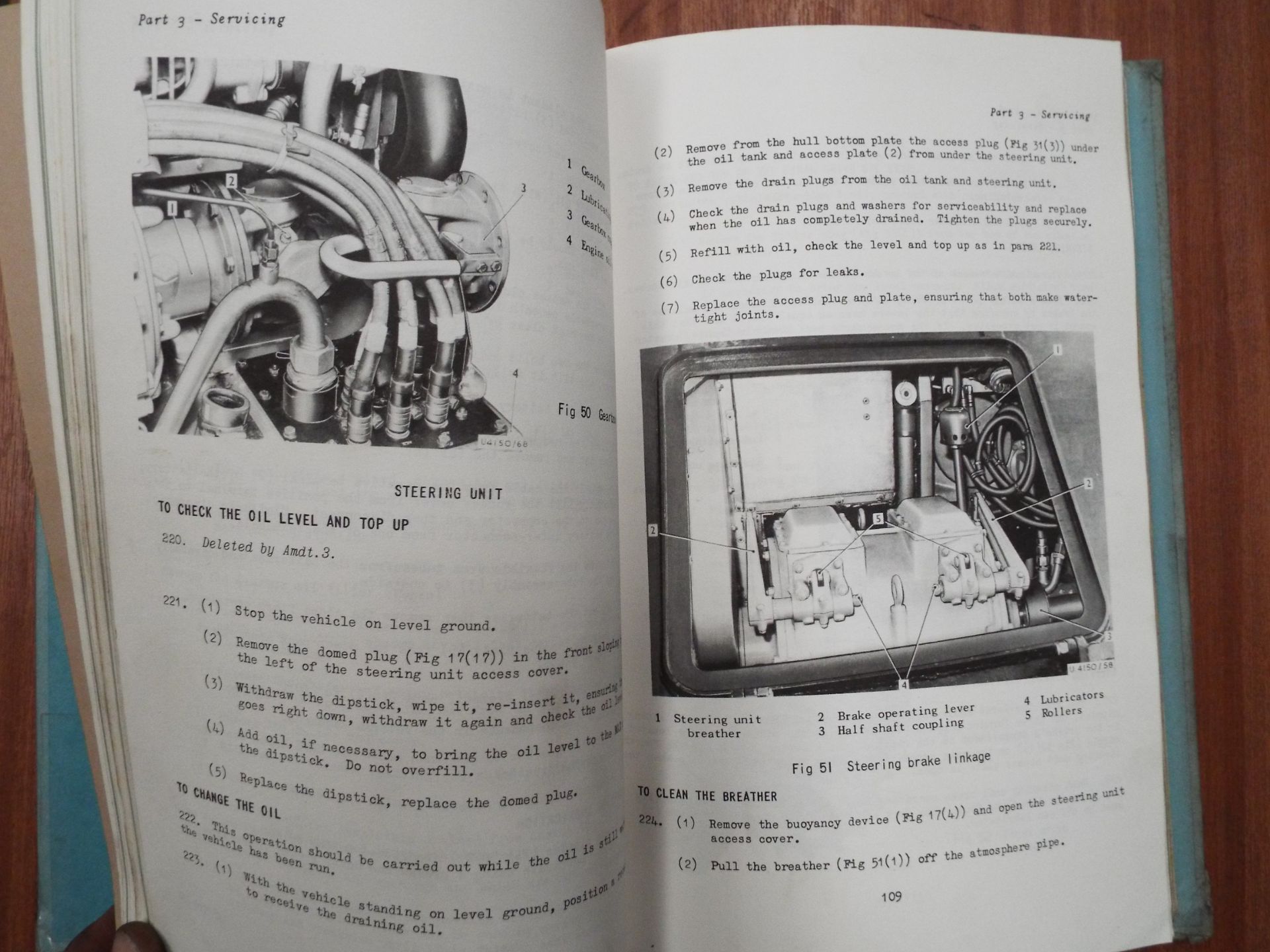 Extremely Rare 1965 FV432 User Handbook Complete with Variant Supplements - Image 3 of 7