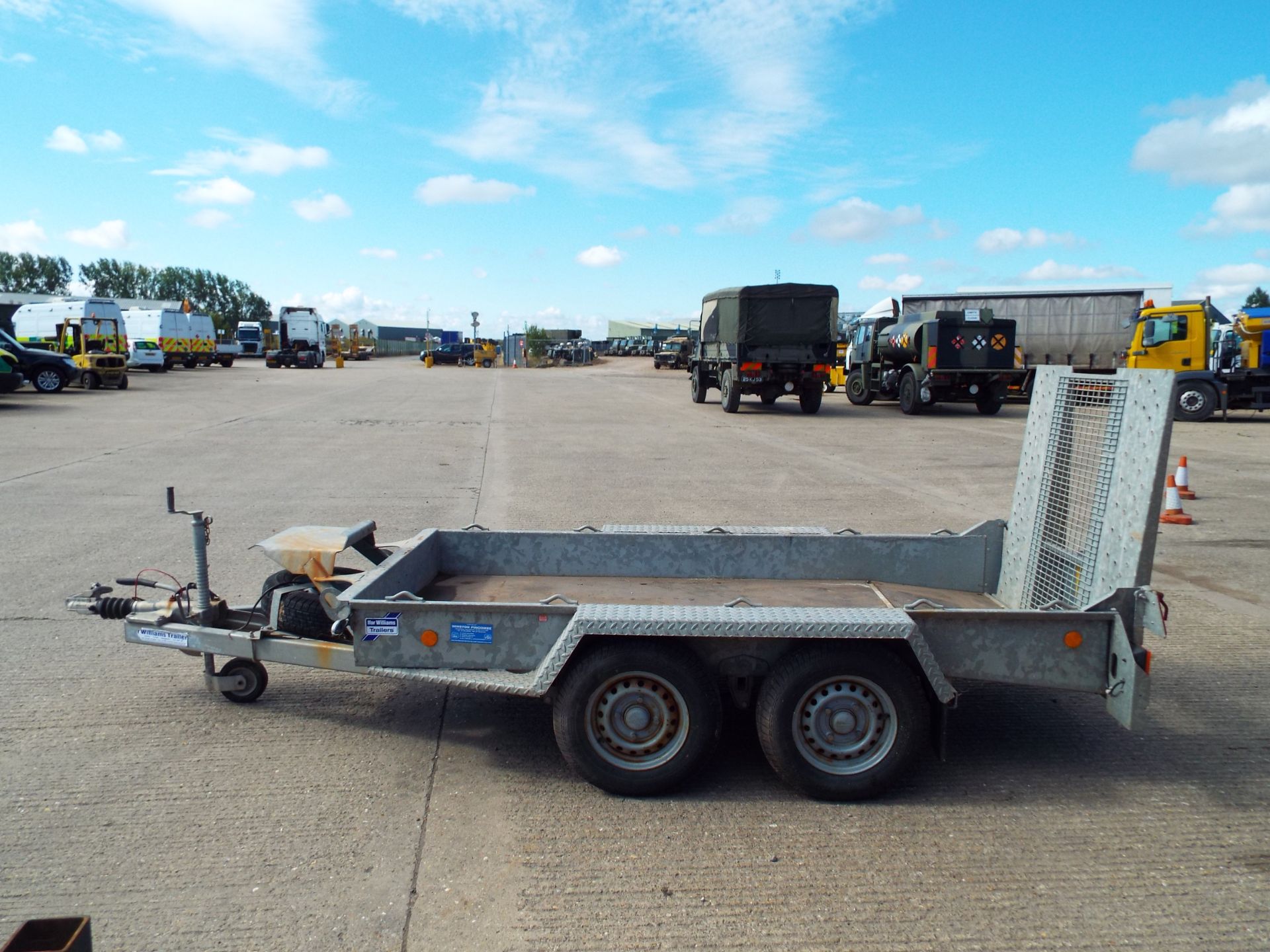 Twin Axle Ifor Williams Small Plant / Mini Digger Trailer - Image 4 of 18
