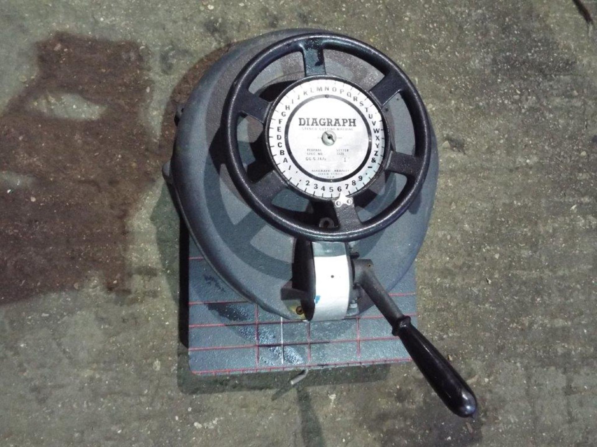 You Are Bidding On Direct From The UK Ministry Of Defence A Diagraph 1