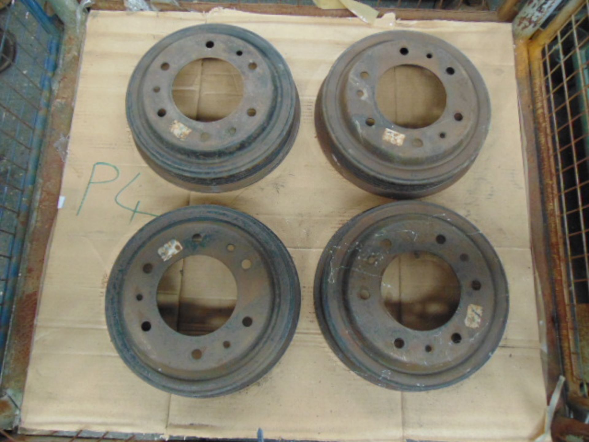 Very Rare Ex Reserve DUKW 4 x New Old Stock Brake Drum Assemblies - Image 2 of 4