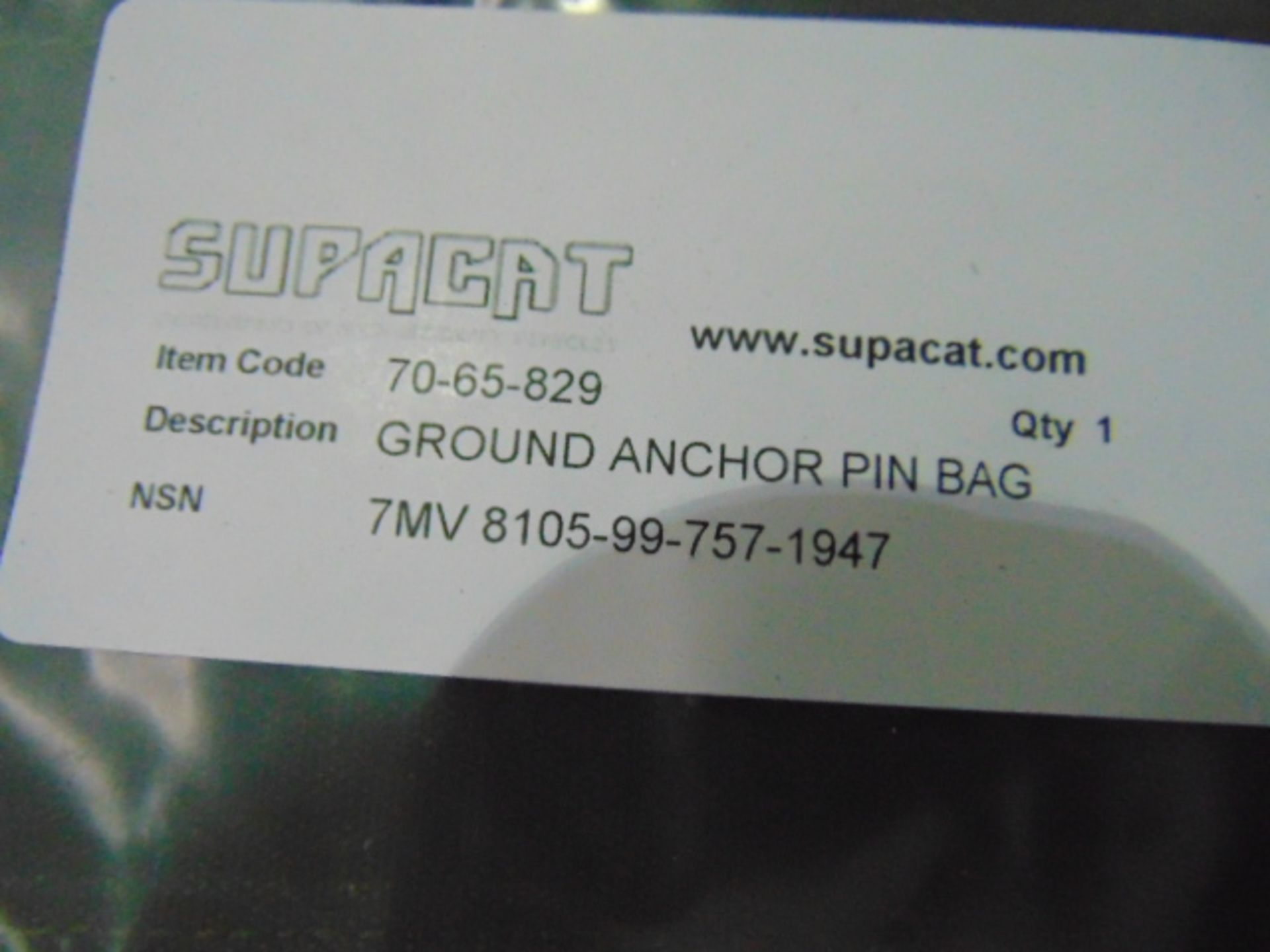 10 x Unissued CES Recovery Equip. Winching Ground Anchor Pin Bags - Image 5 of 5