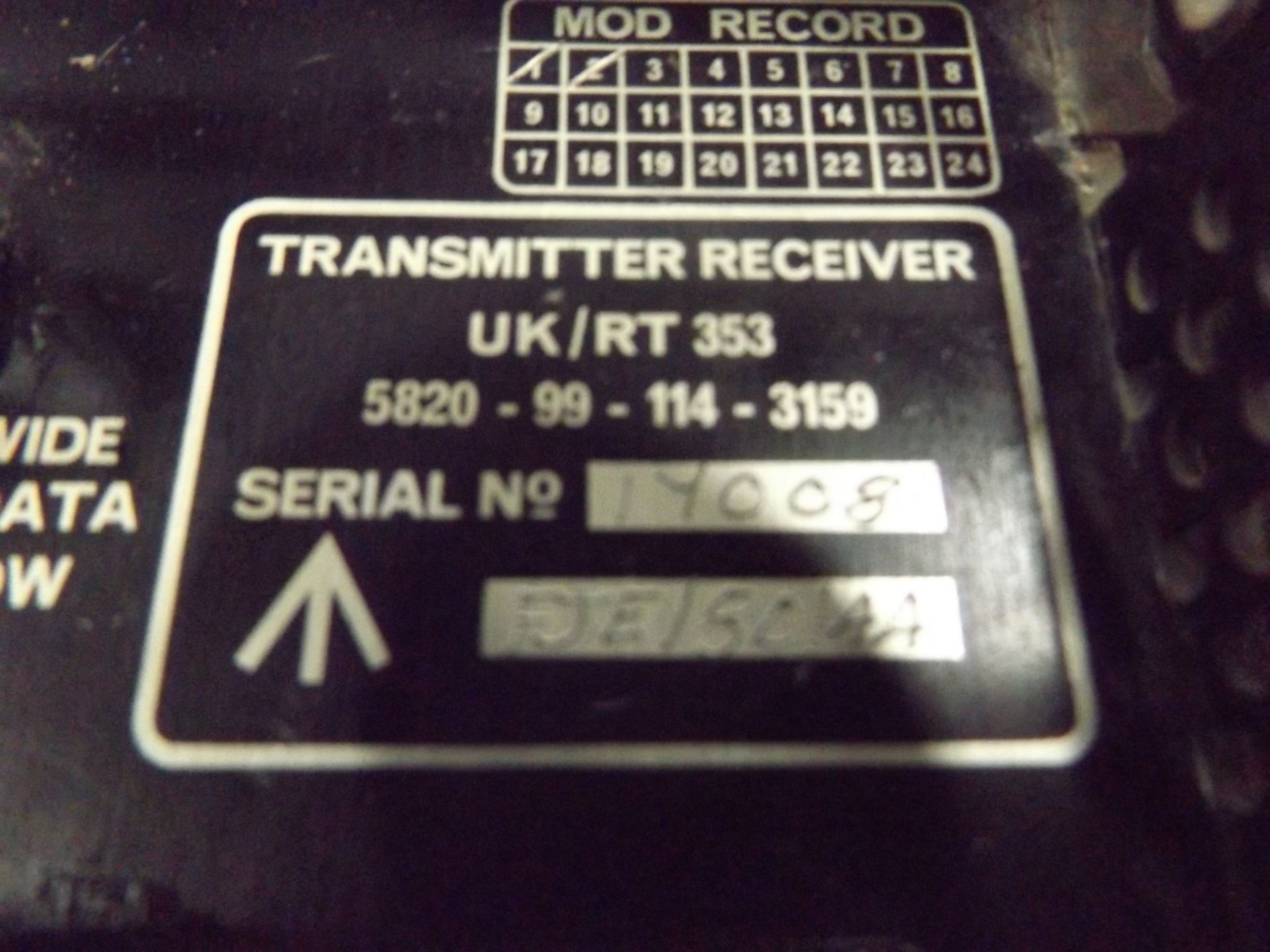 Clansman RT353 Transmitter Reciever - Bild 2 aus 4