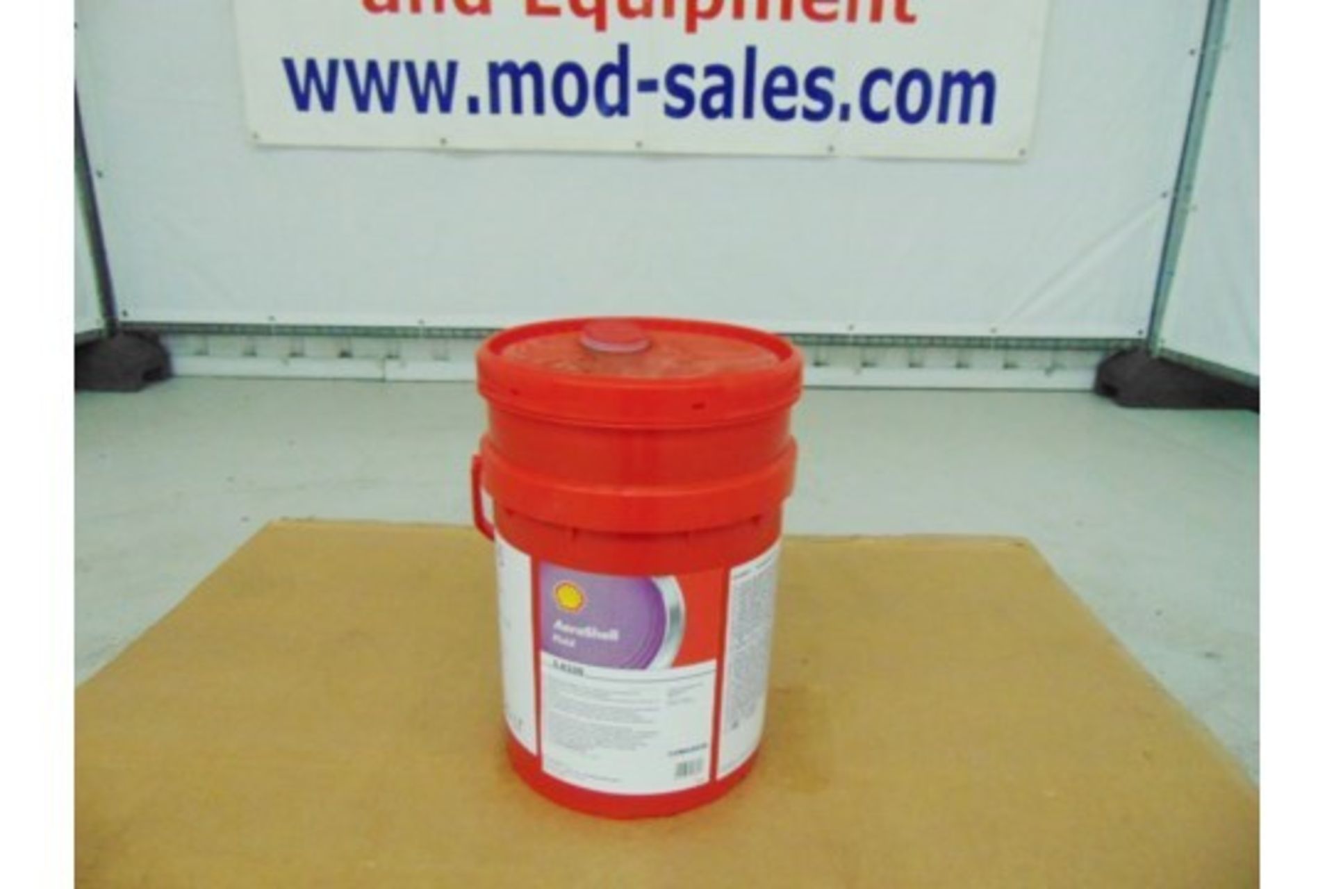 1 x Unissued 20L Drum of Aeroshell S.8350 Helicopter Lubricating Oil