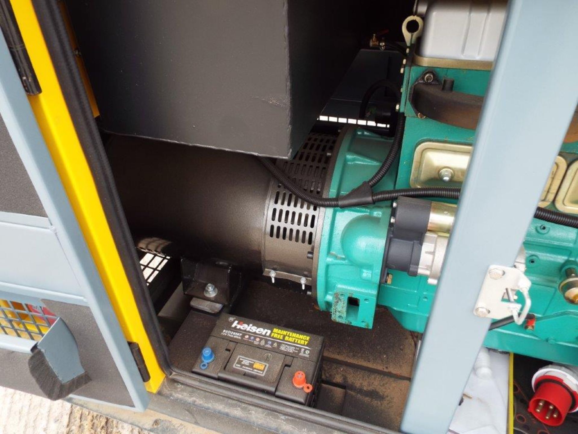 UNISSUED WITH TEST HOURS ONLY 40 KVA 3 Phase Silent Diesel Generator Set - Image 12 of 20