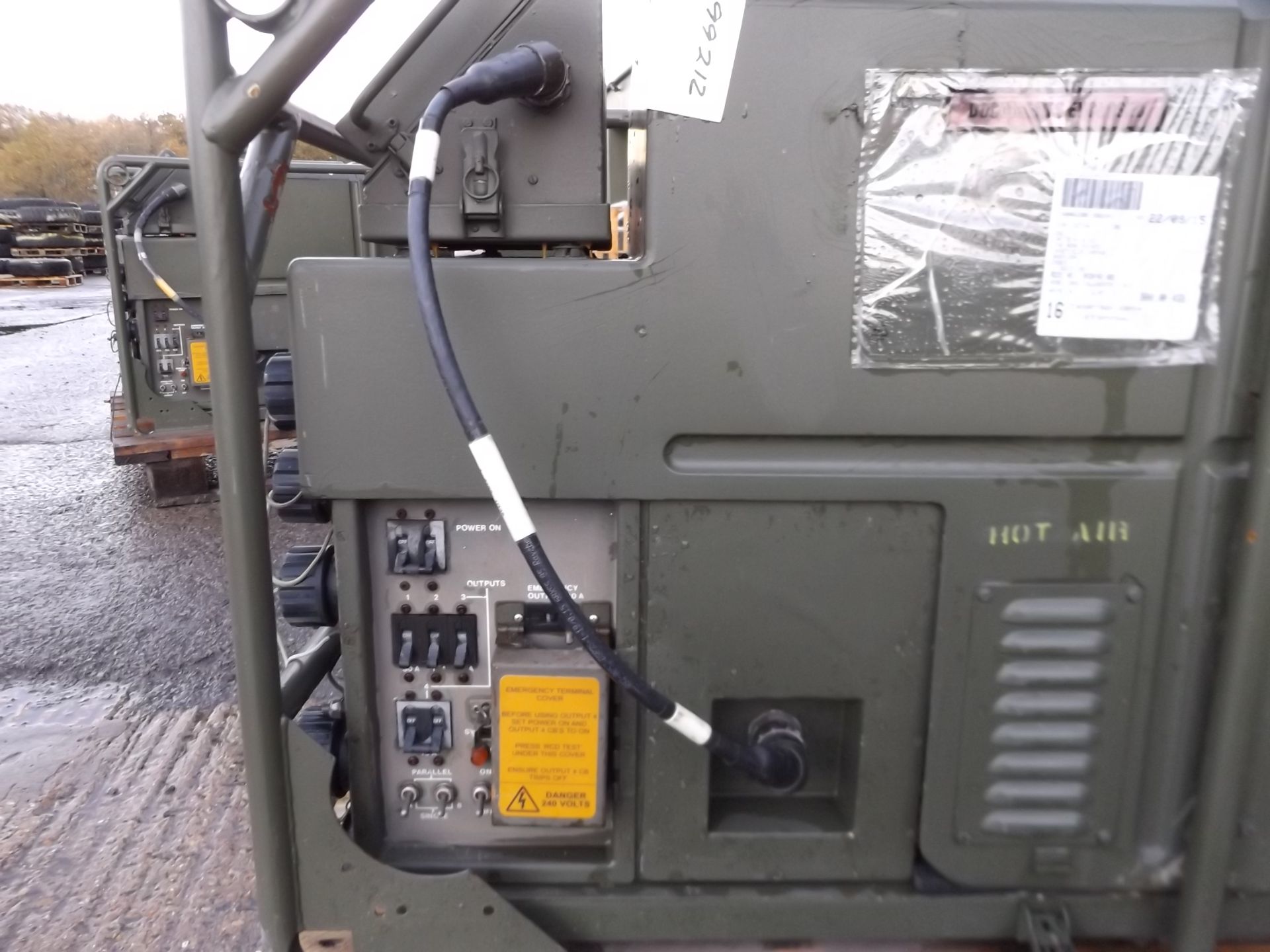 Lister Petter Air Log 4169 A 5.6 KVA Single Phase Diesel Generator - Bild 5 aus 10