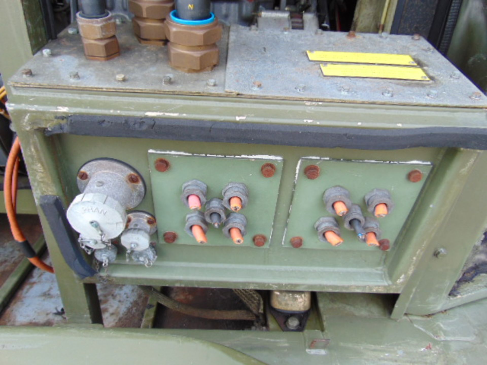 Ex Uk Royal Air Force Trailer Mounted 25 KVA Generator - Image 14 of 20