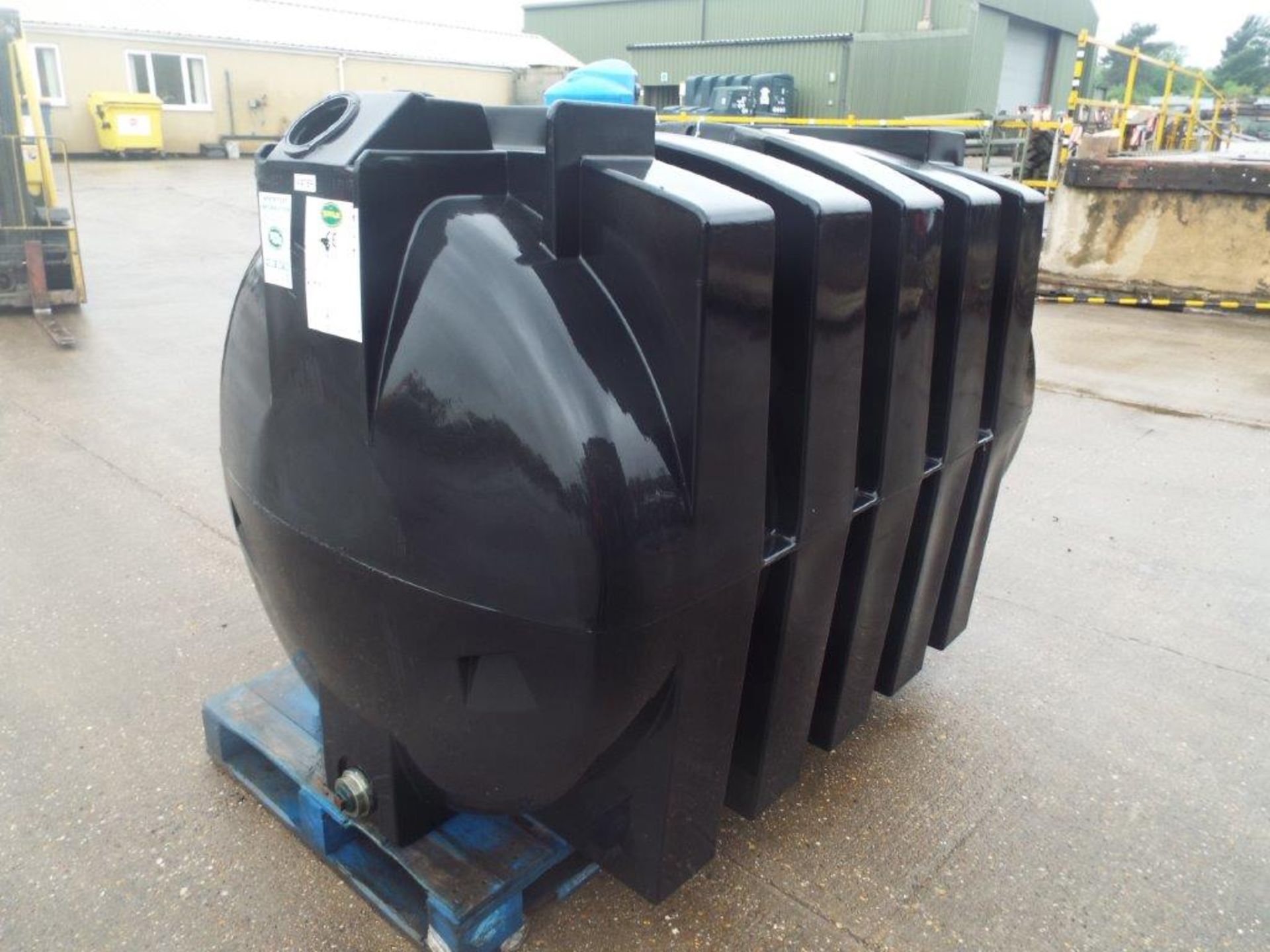 Tuffa 2500 litre (500 gallon approx) Horizontal Static Water Tank - Bild 3 aus 12