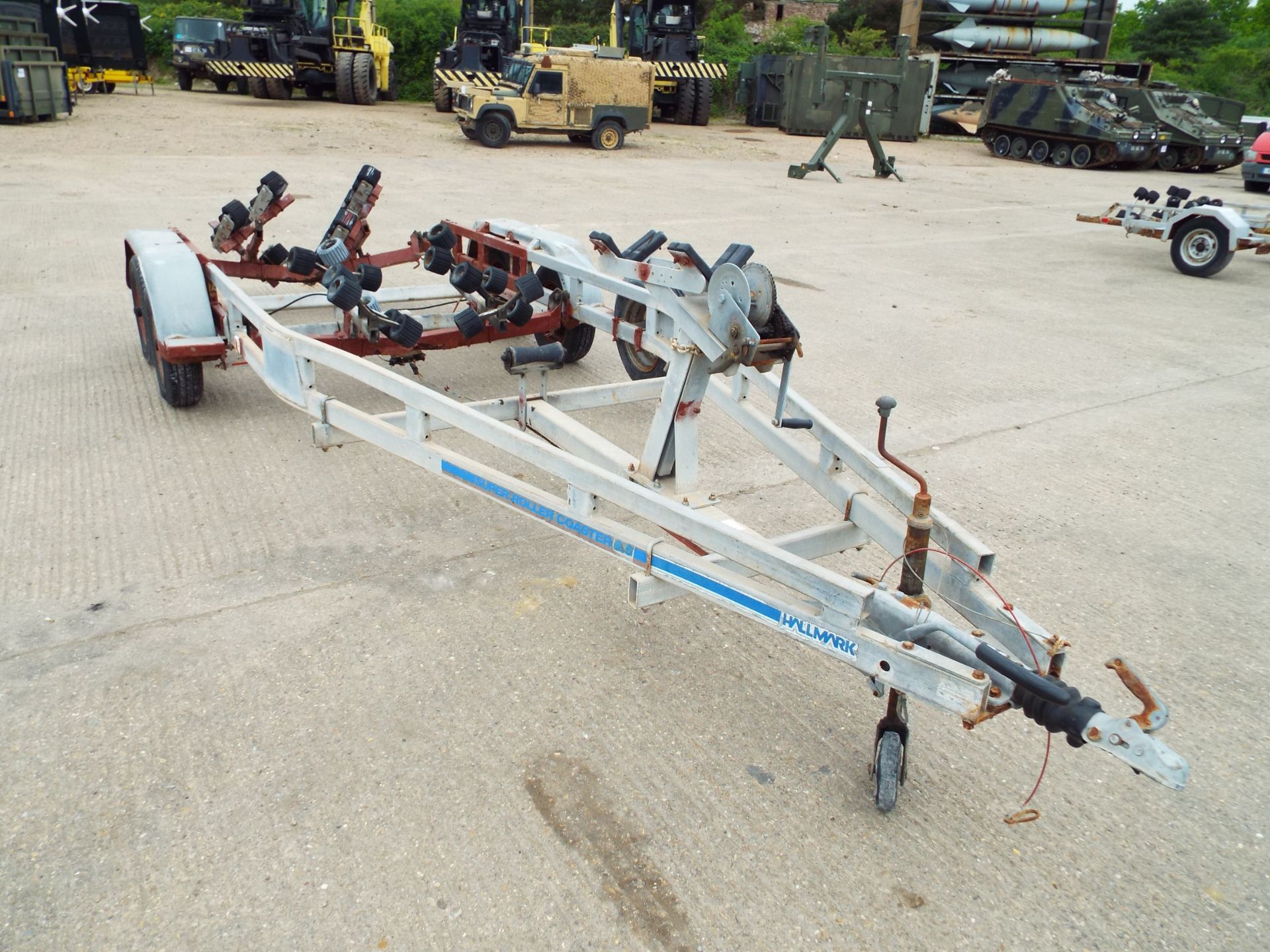 Hallmark Super Roller Coaster 6.5 Twin Axle Boat / Rib Trailer