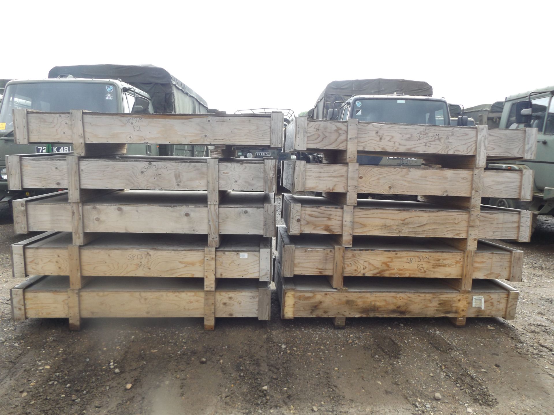 10 x Large Wooden Packing Crates - Image 2 of 5