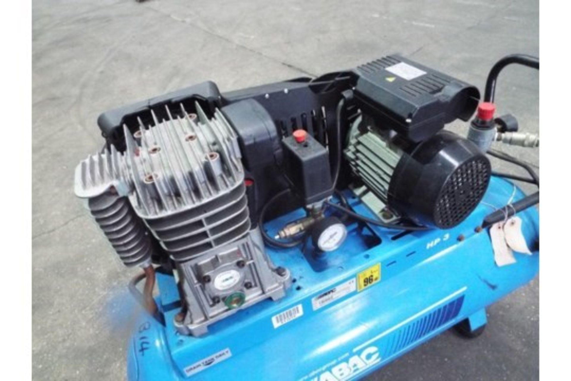 ABAC B 2800B-60 cm 3 V240 Kompex Mobile Air Compressor - Image 4 of 4