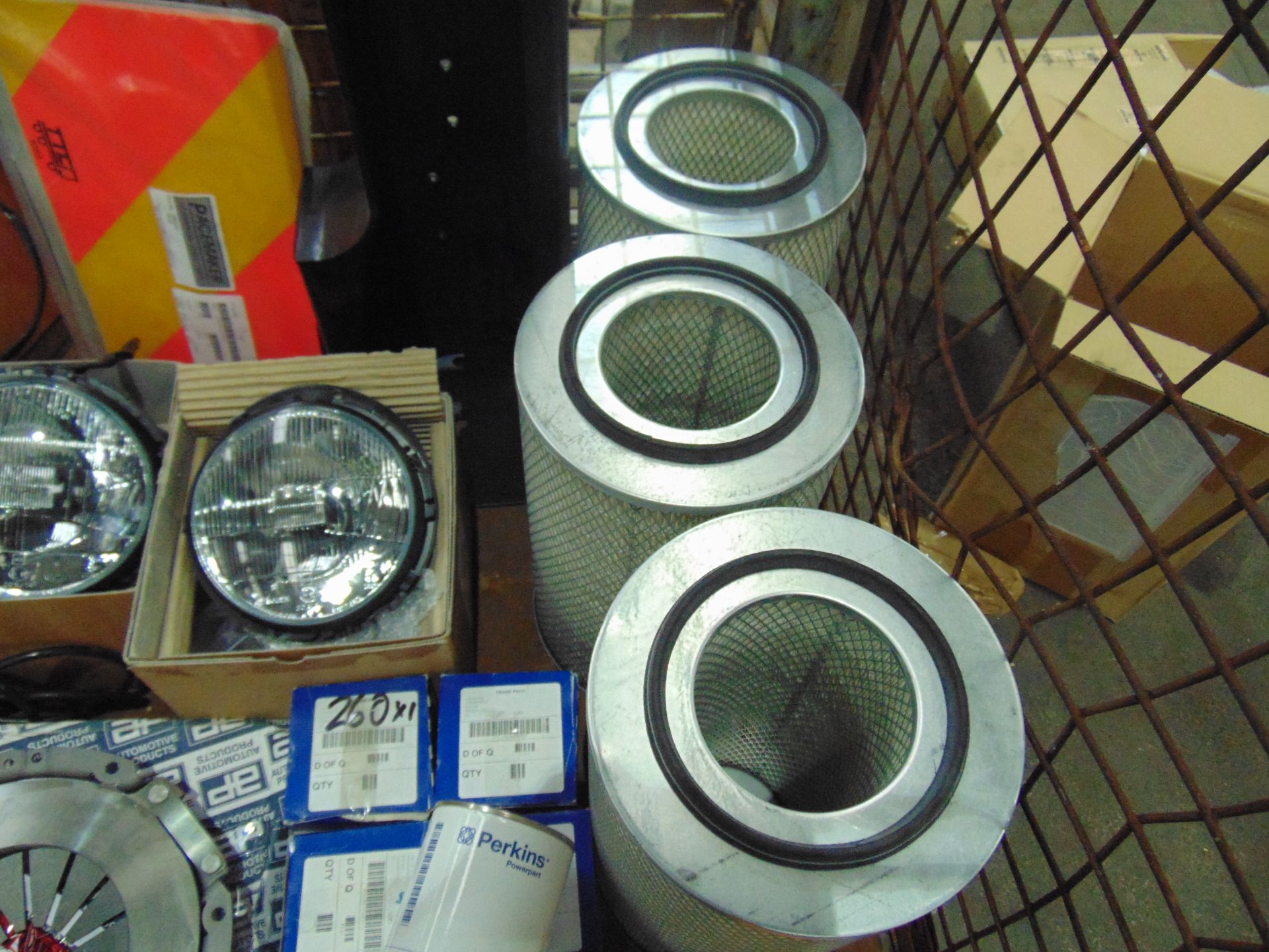 Mixed Stillage of Filters, Headlights, Crossmember, Clutch Plate etc - Image 8 of 11