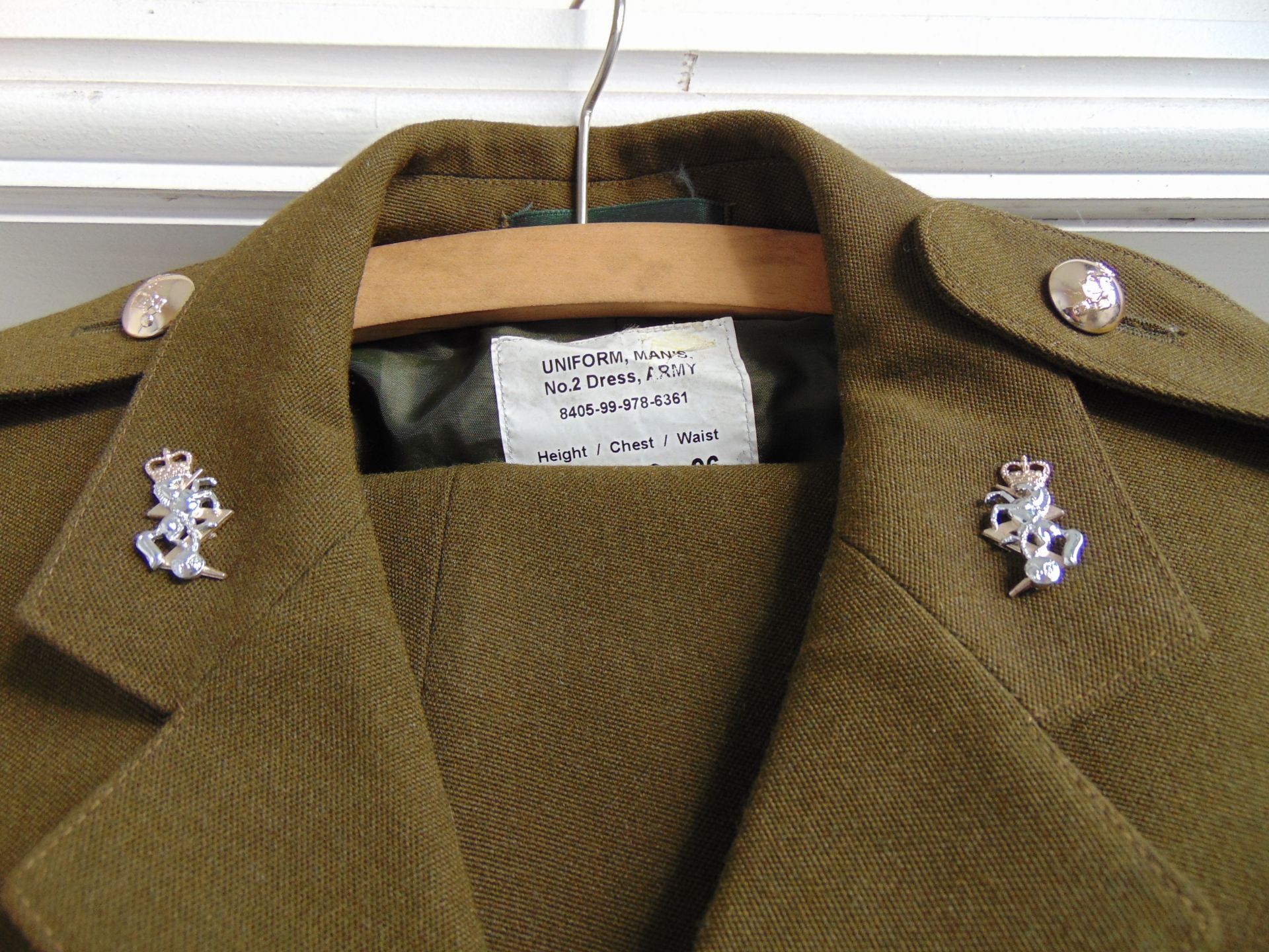 Unissued British Army REME No2 Dress Uniform Jacket and Trousers - Image 2 of 7