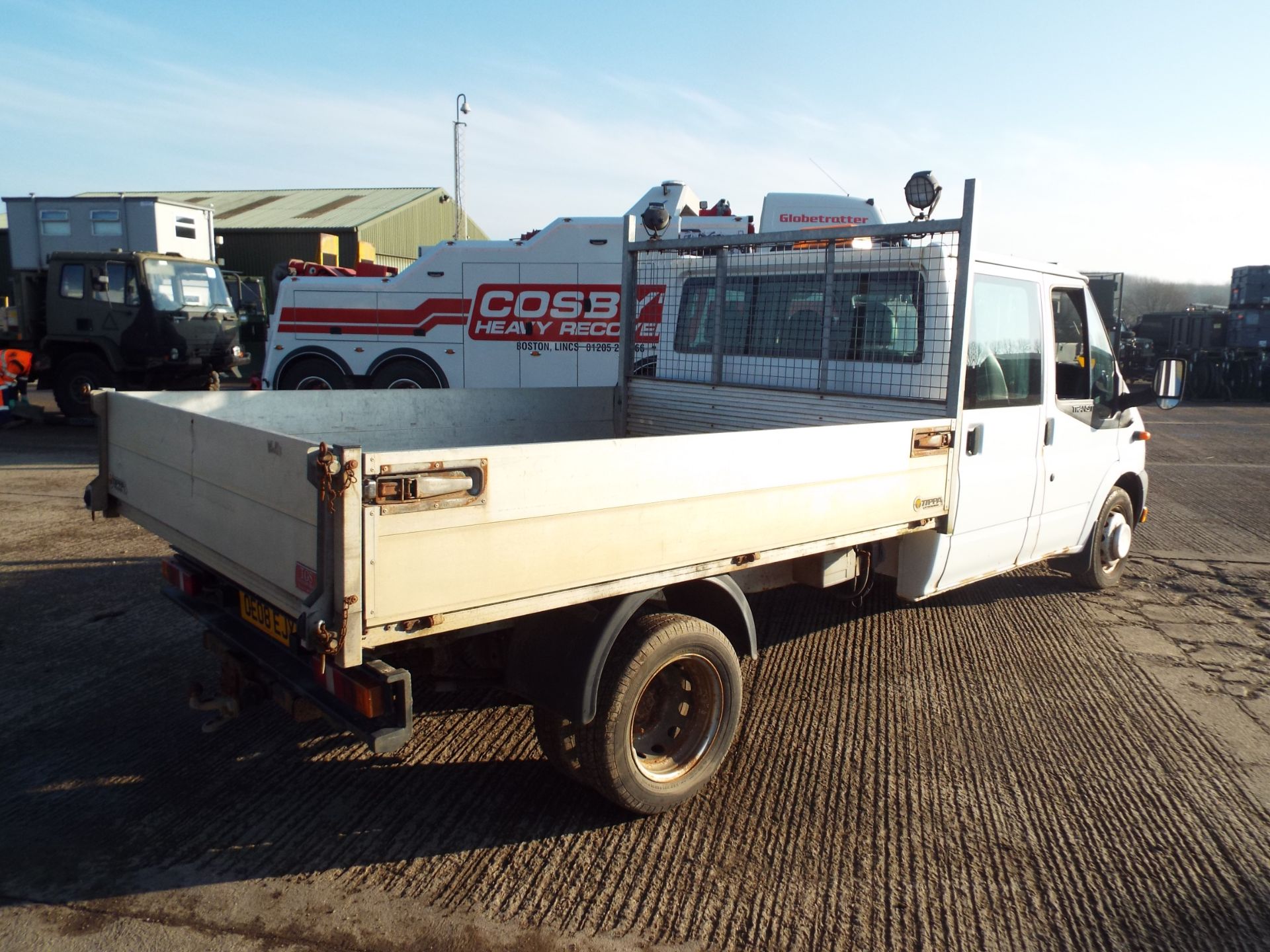 Ford Transit 115 T350L Double Cab Flat Bed Tipper - Image 7 of 19