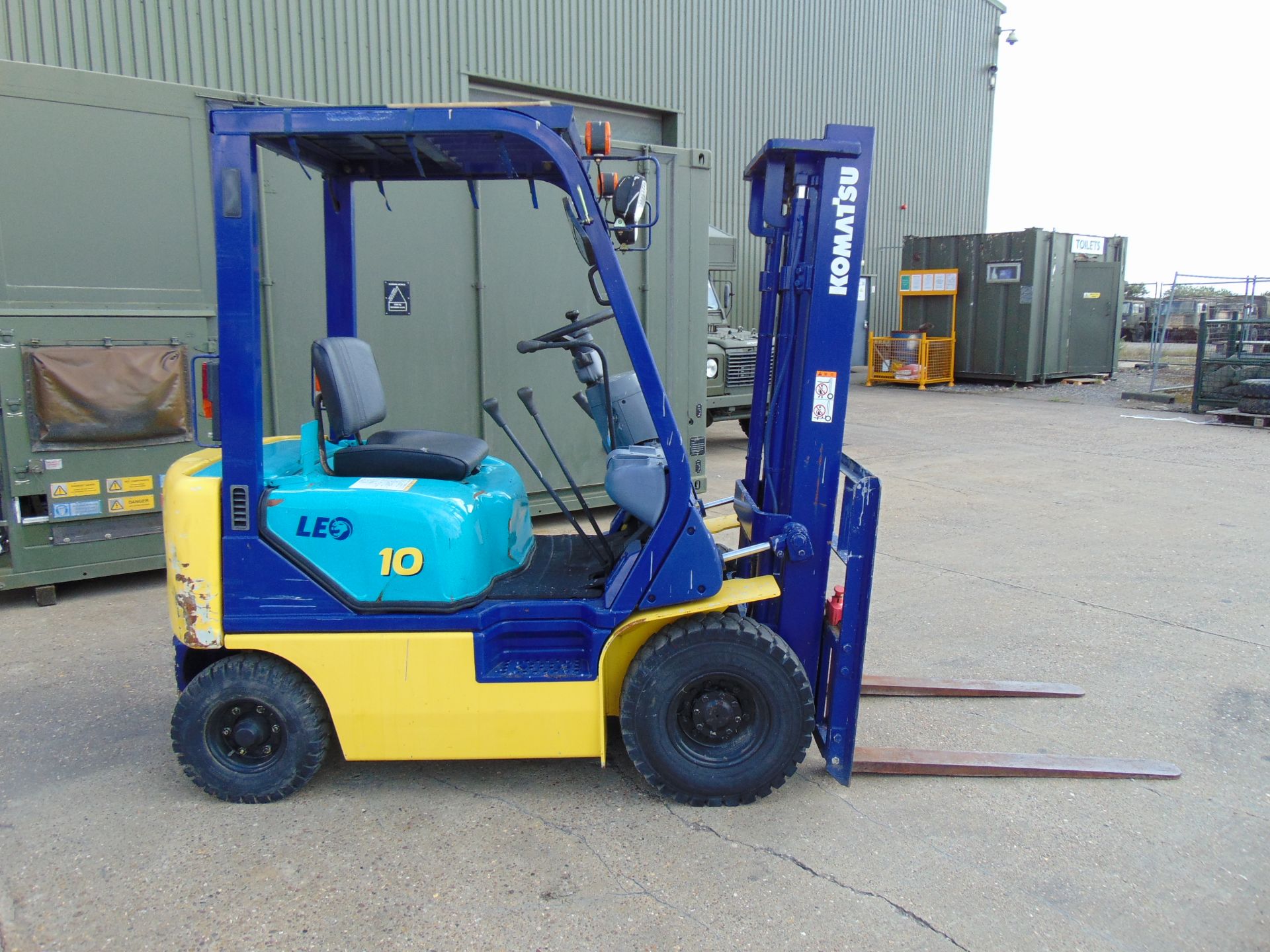 Komatsu LE10 Counter Balance Forklift - Bild 8 aus 18