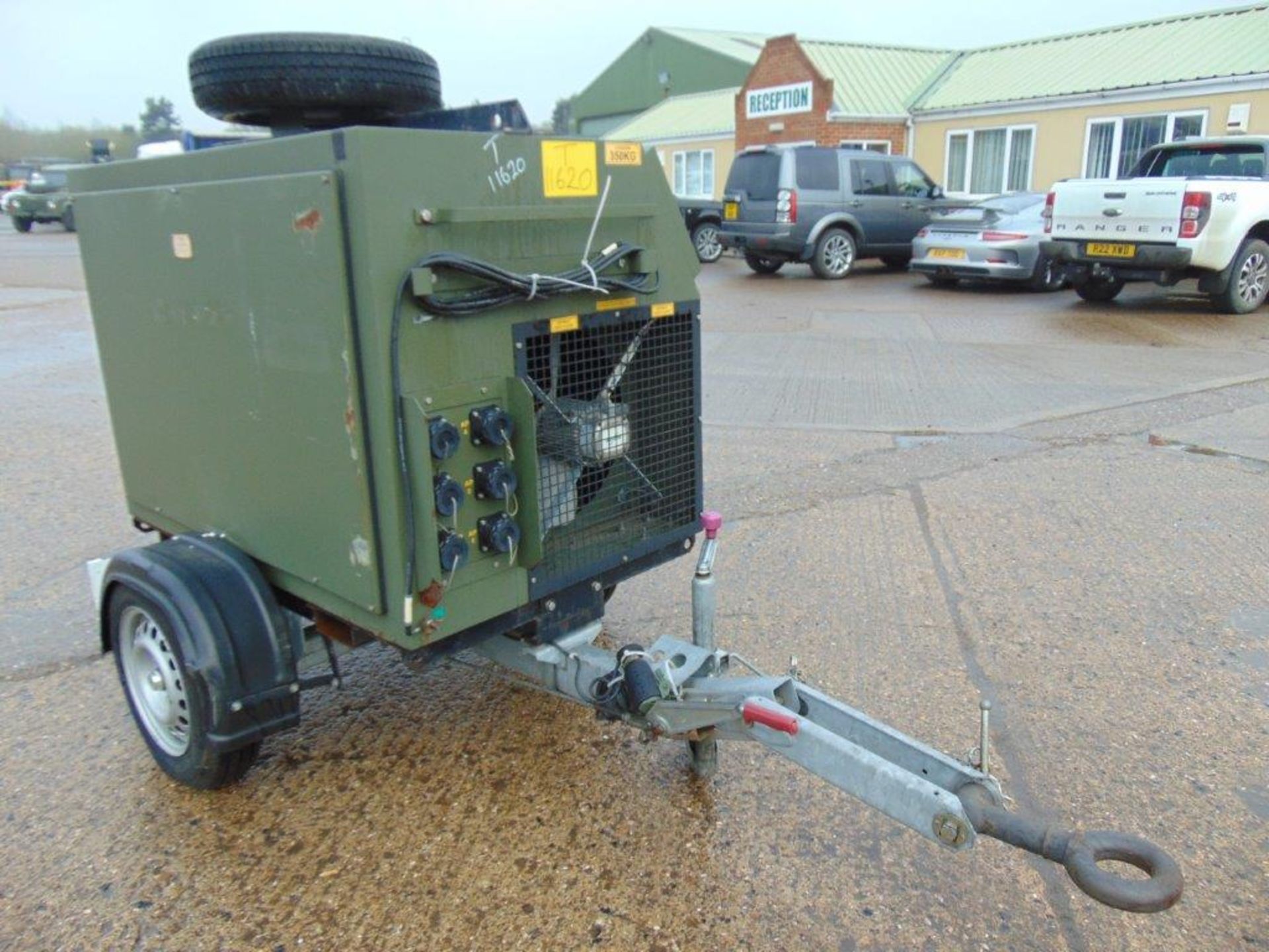 EX RESERVE Crestchic 120kw Resistive Load Bank Mounted on a single axle Trailer - Image 3 of 15