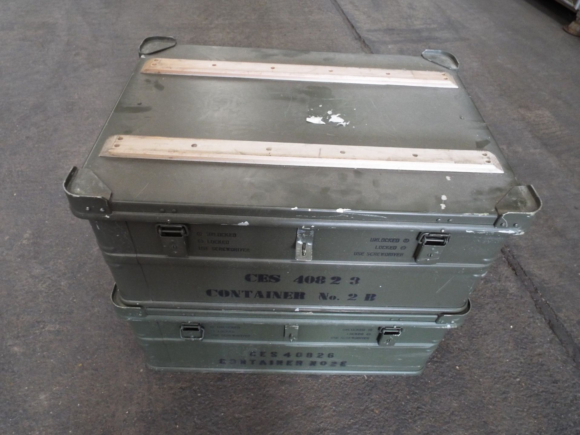 2 x Heavy Duty Zarges Aluminium Cases - Image 3 of 6
