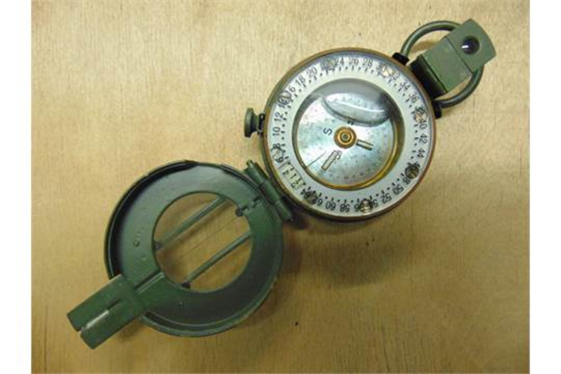 Genuine British Army Stanley Prismatic Marching Compass - Bild 2 aus 4