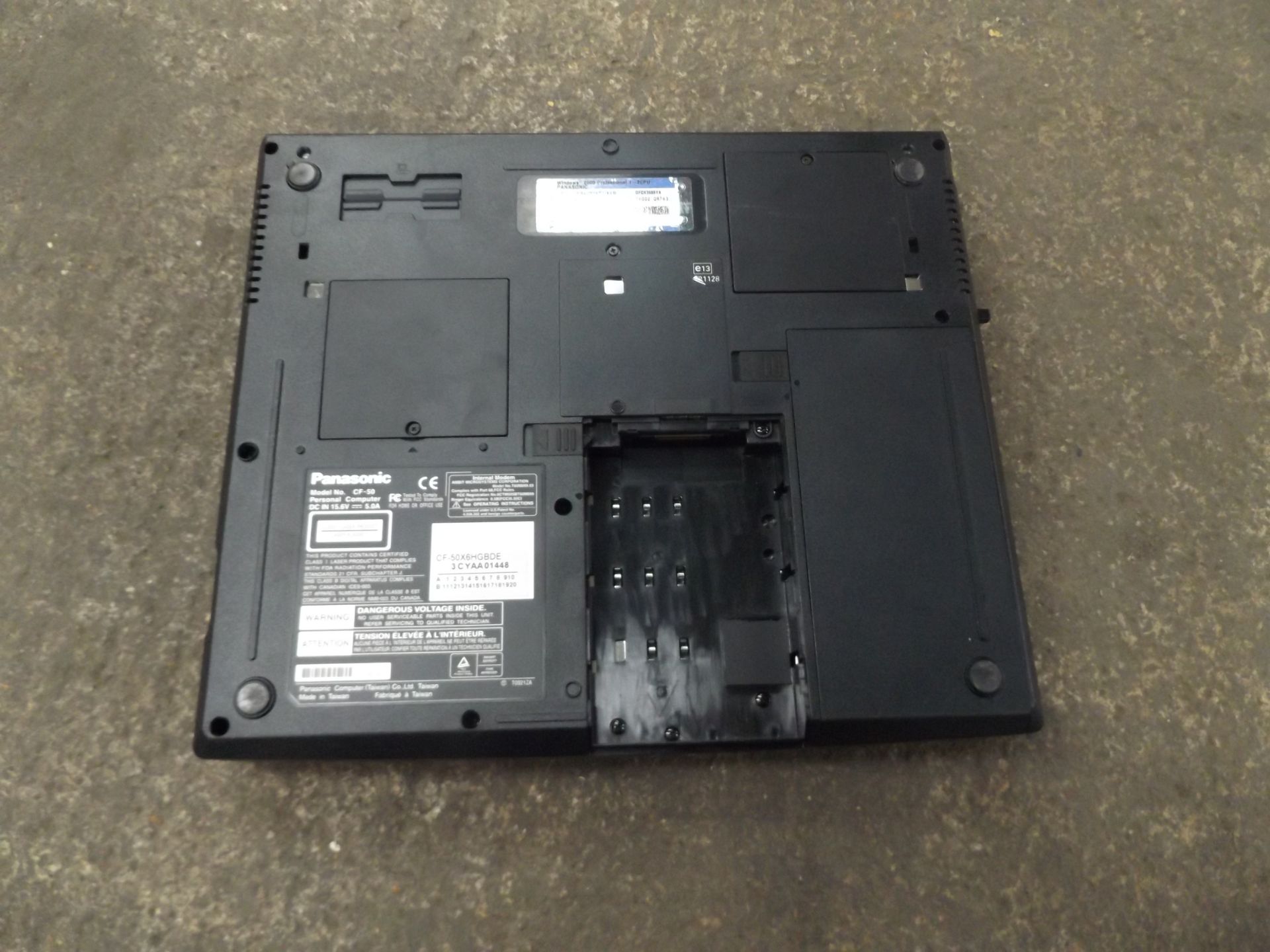 5 x Panasonic CF-50 Toughbook Laptops - Bild 9 aus 10