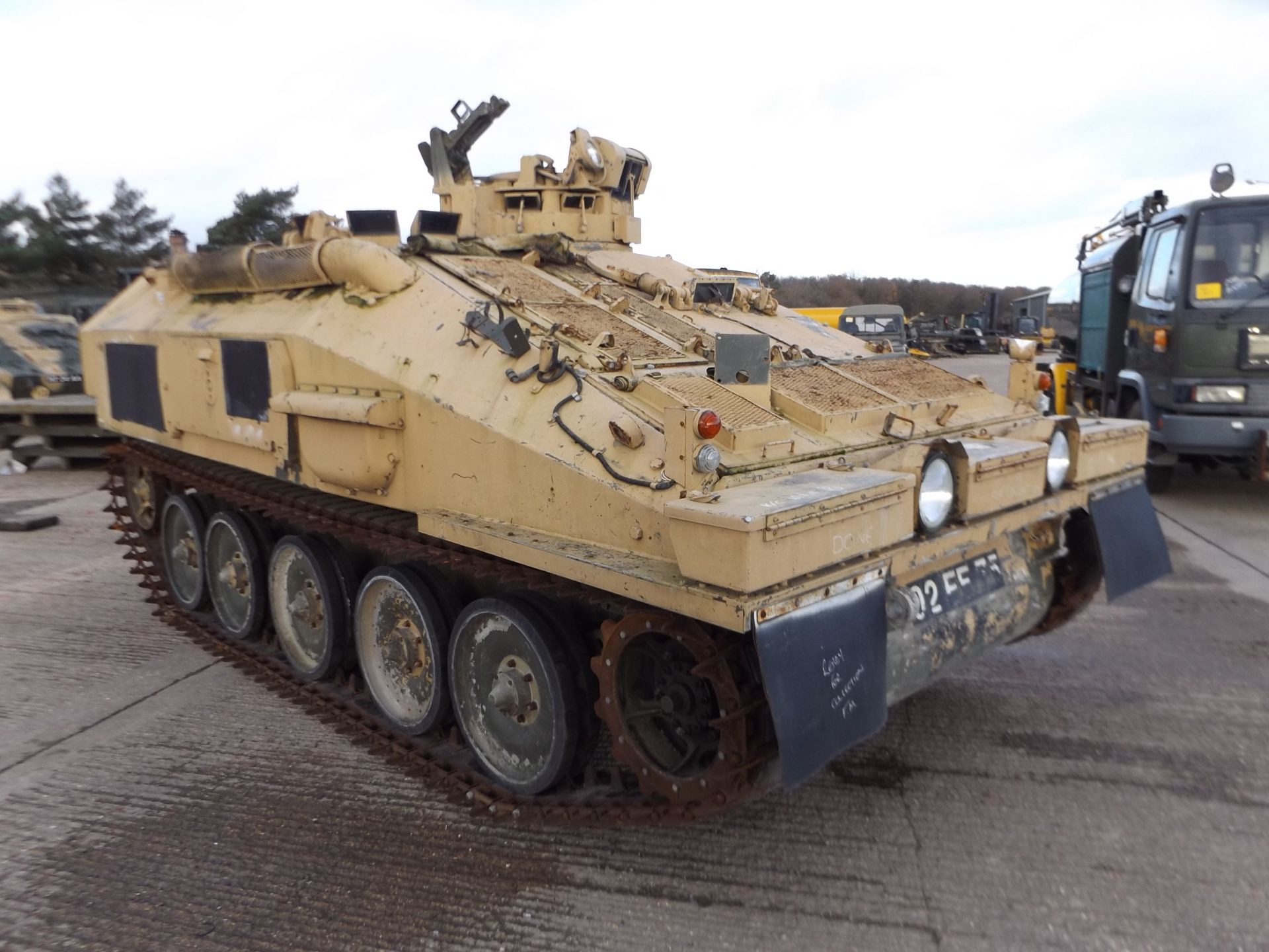 Dieselised CVRT (Combat Vehicle Reconnaissance Tracked) Spartan Armoured Personnel Carrier