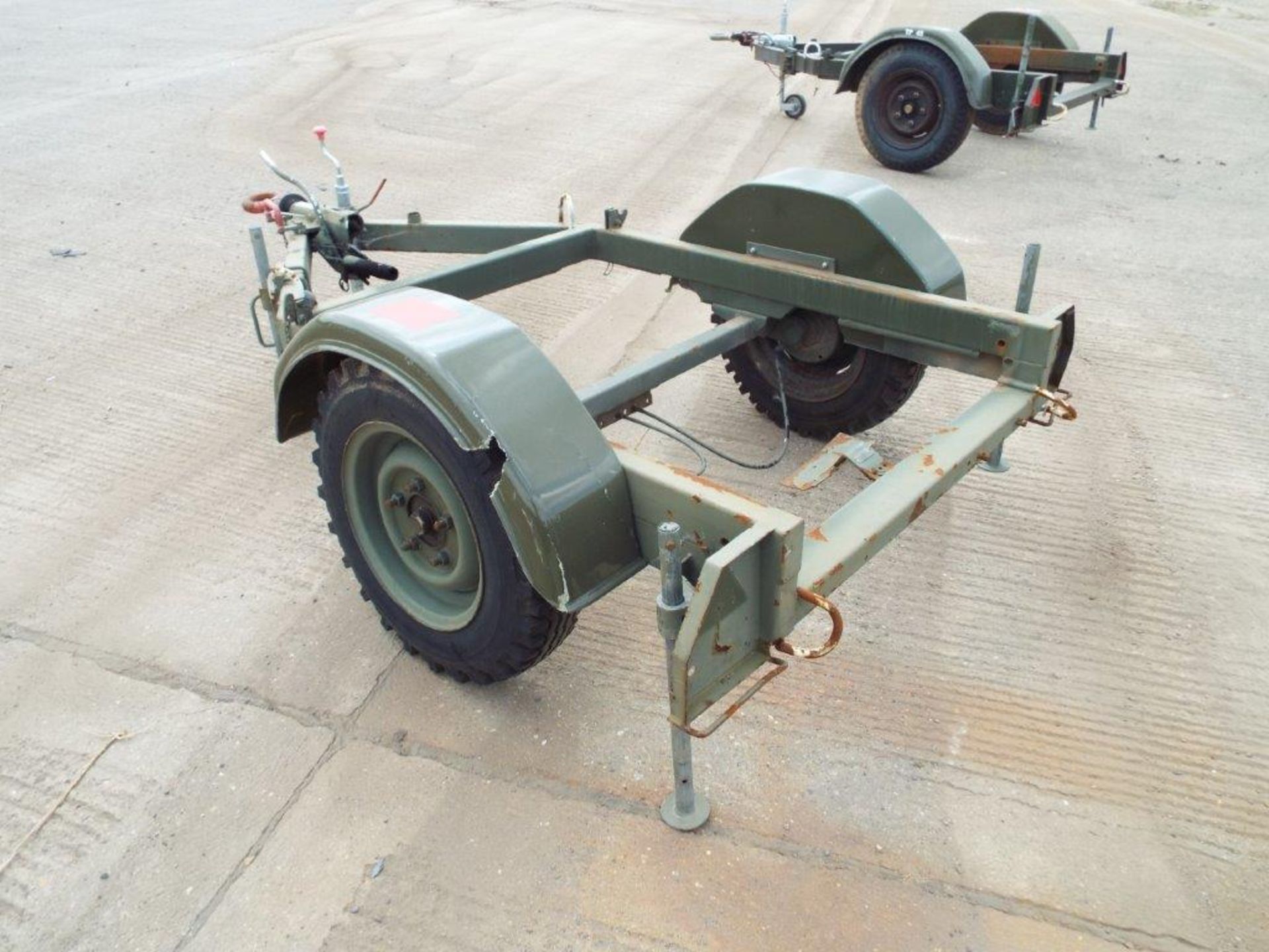 Bradley 1.3T Single Axle Trailer Frame - Ideal for Water Tanks - Image 5 of 11