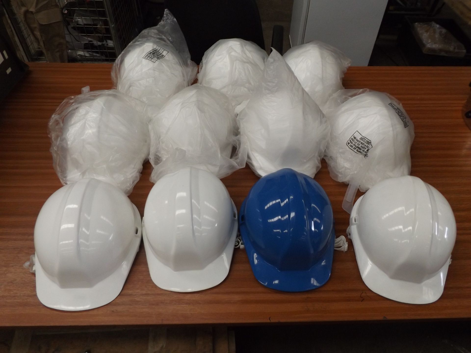 11 x Safety Helmets
