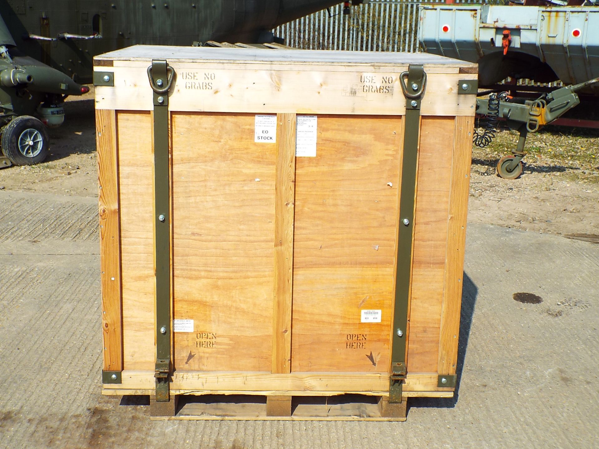 5 x Large Heavy Duty Packing/Shipping Crates - Bild 3 aus 8