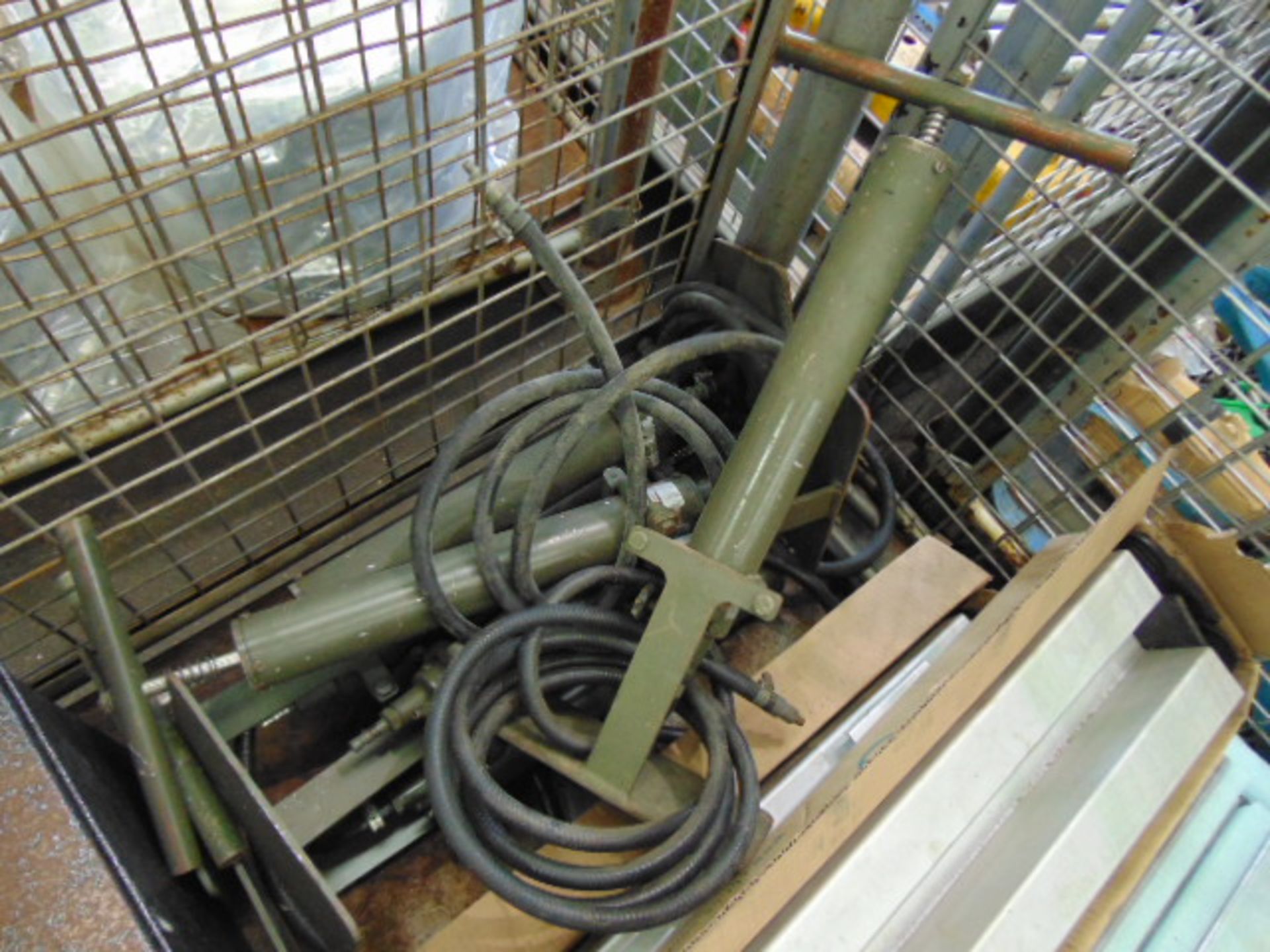 Mixed Stillage of Hand Pumps, Safe, Wire Rope Drums etc - Image 2 of 8