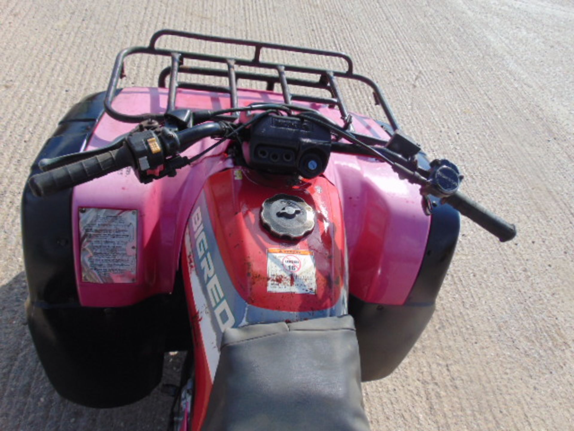 Honda Big Red Quad Bike - Image 9 of 19