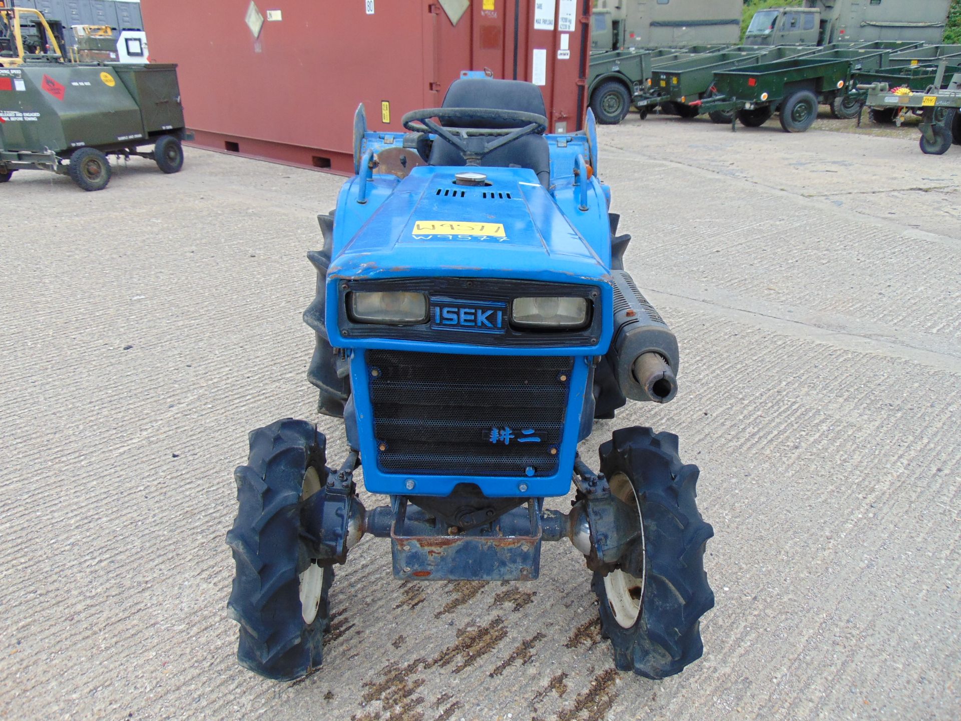Iseki TX1410 4WD Compact Tractor c/w Rotovator ONLY 569 Hours! - Image 2 of 13