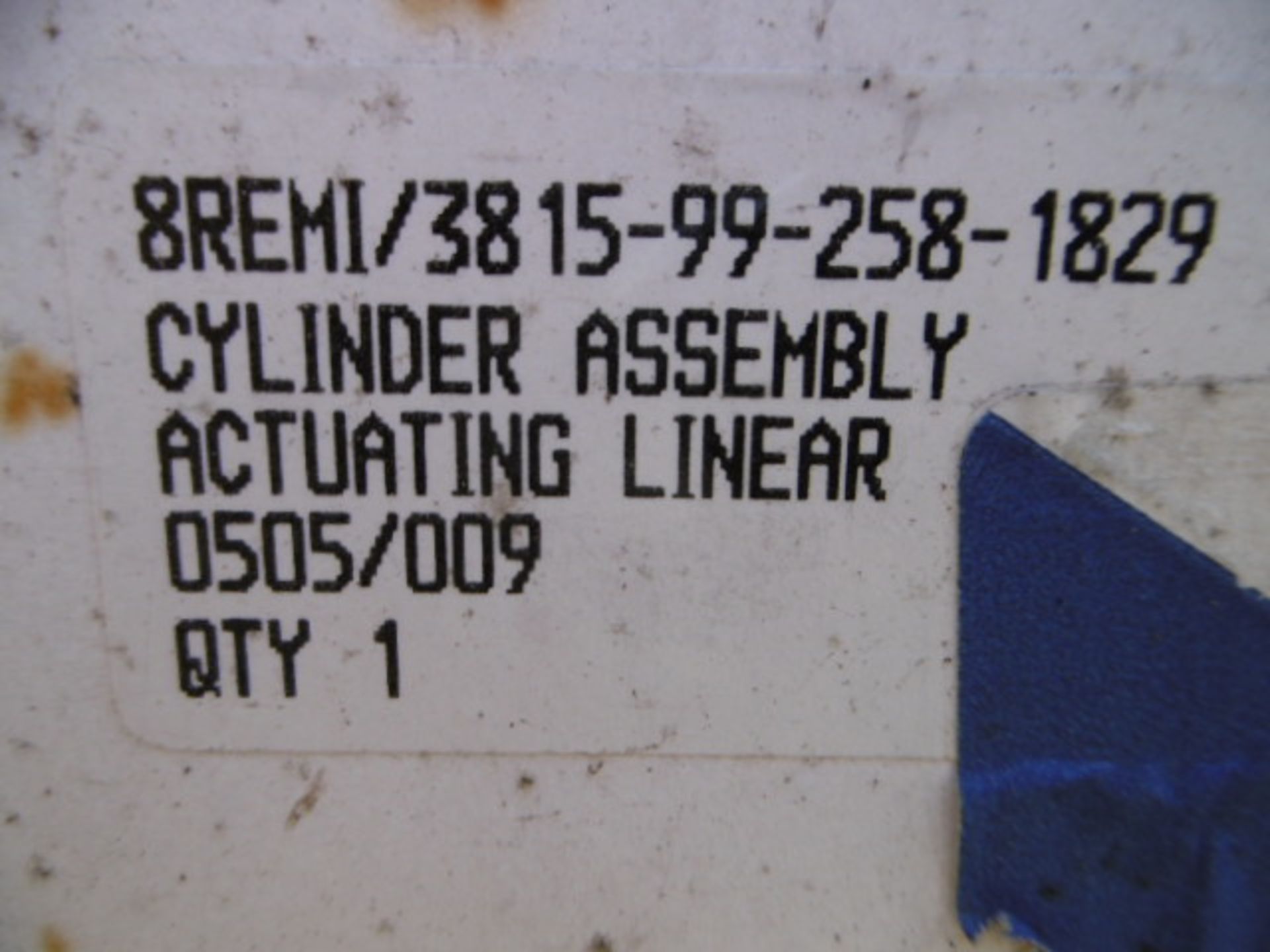 8REMI Actuating Linear Cylinder Assy - Image 4 of 4