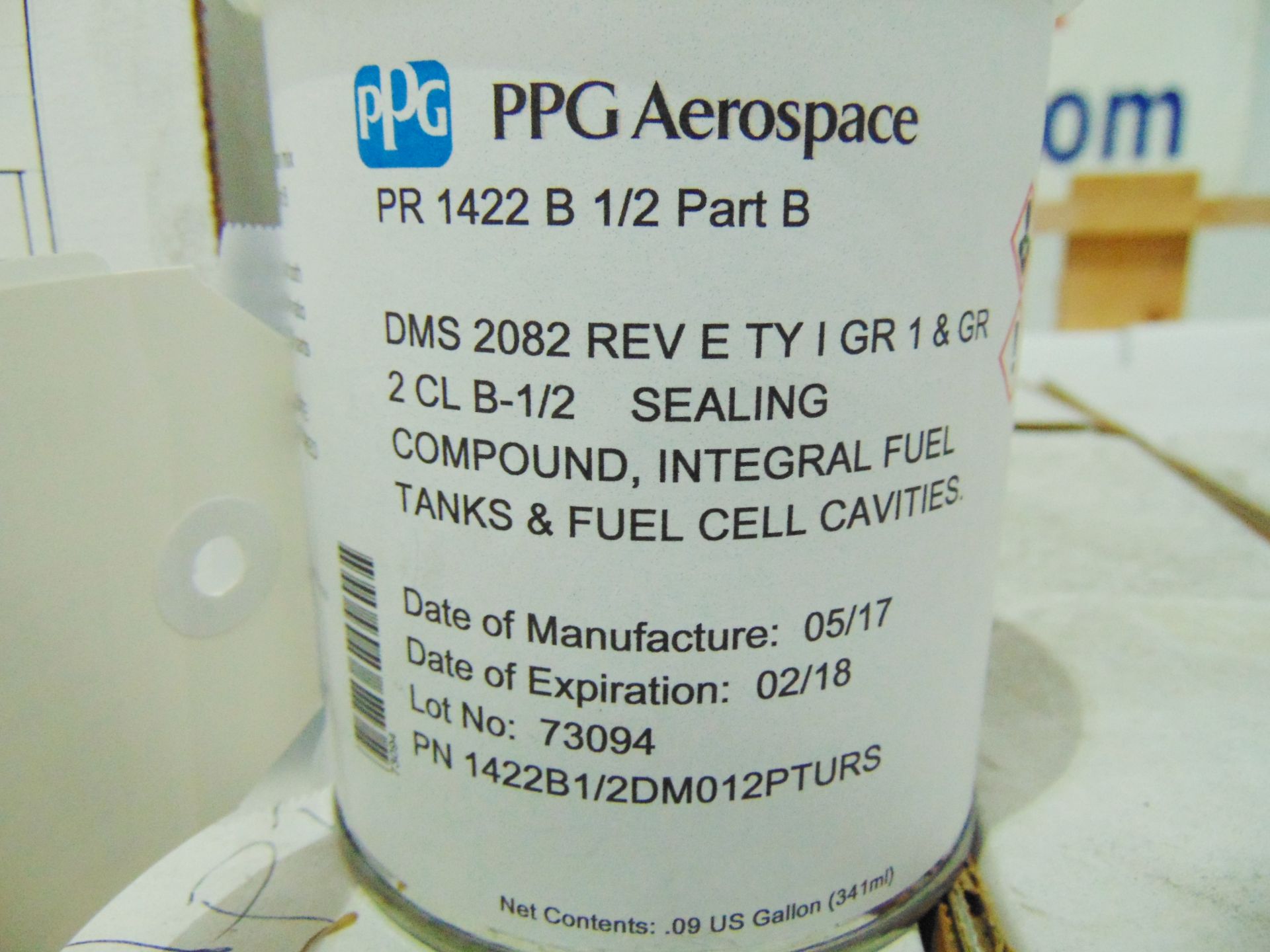 Approx 180 x Unissued PPG Aerospace 2 Pack 341ml Fuel Tank Sealing Compounds - Bild 4 aus 5